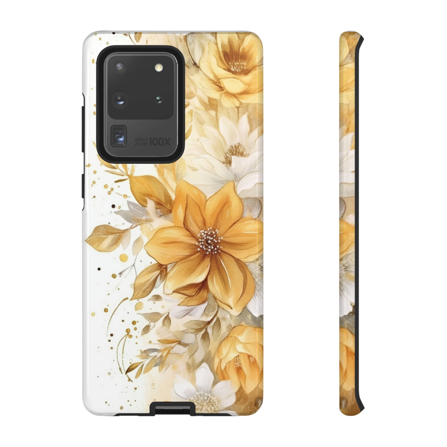 Tough Cases / Phone Case - Golden Yellow Flowers