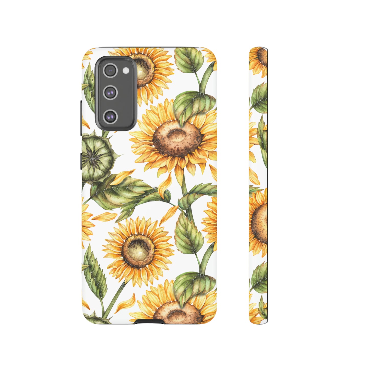 Tough Cases / Phone Case - Sunflowers with Buds