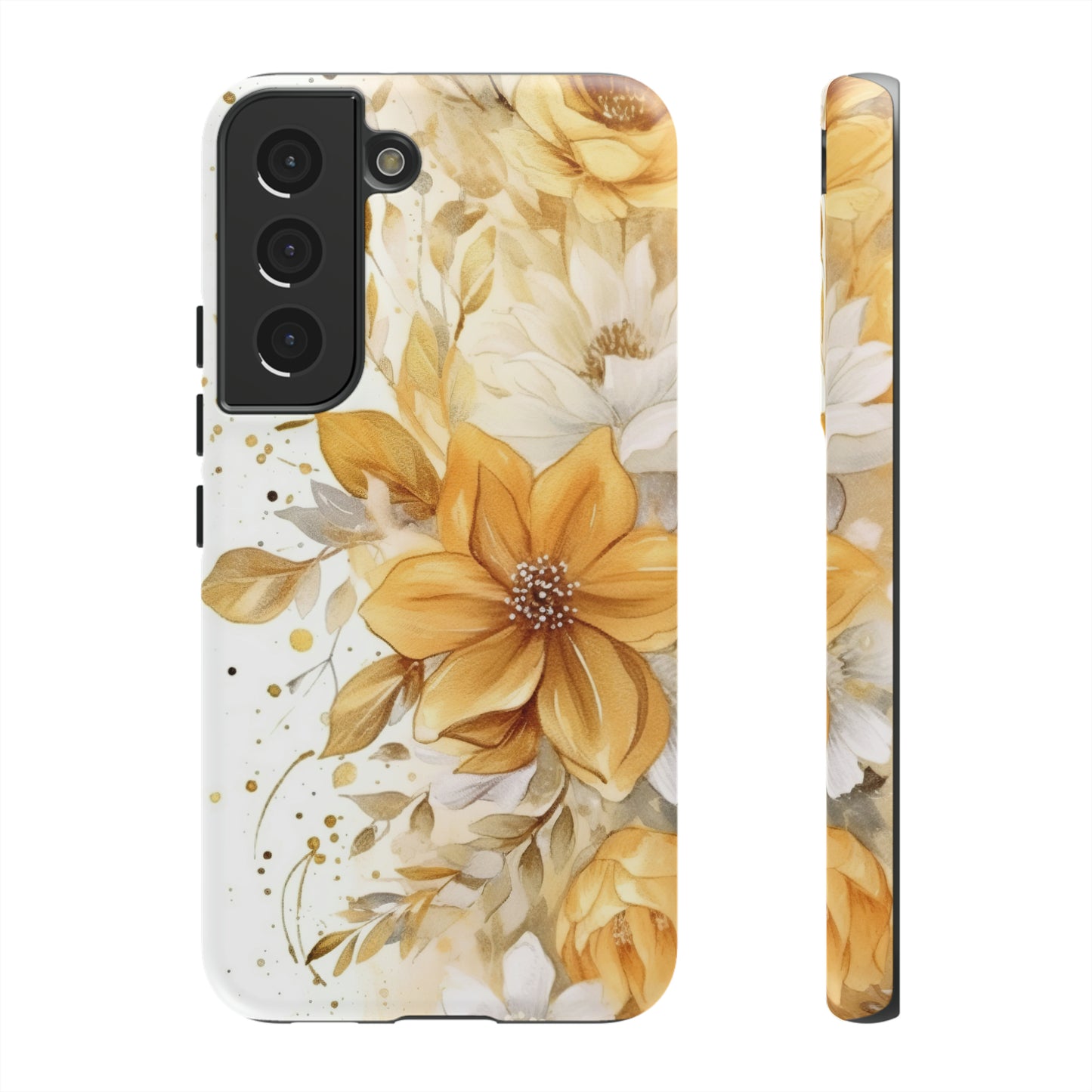 Tough Cases / Phone Case - Golden Yellow Flowers