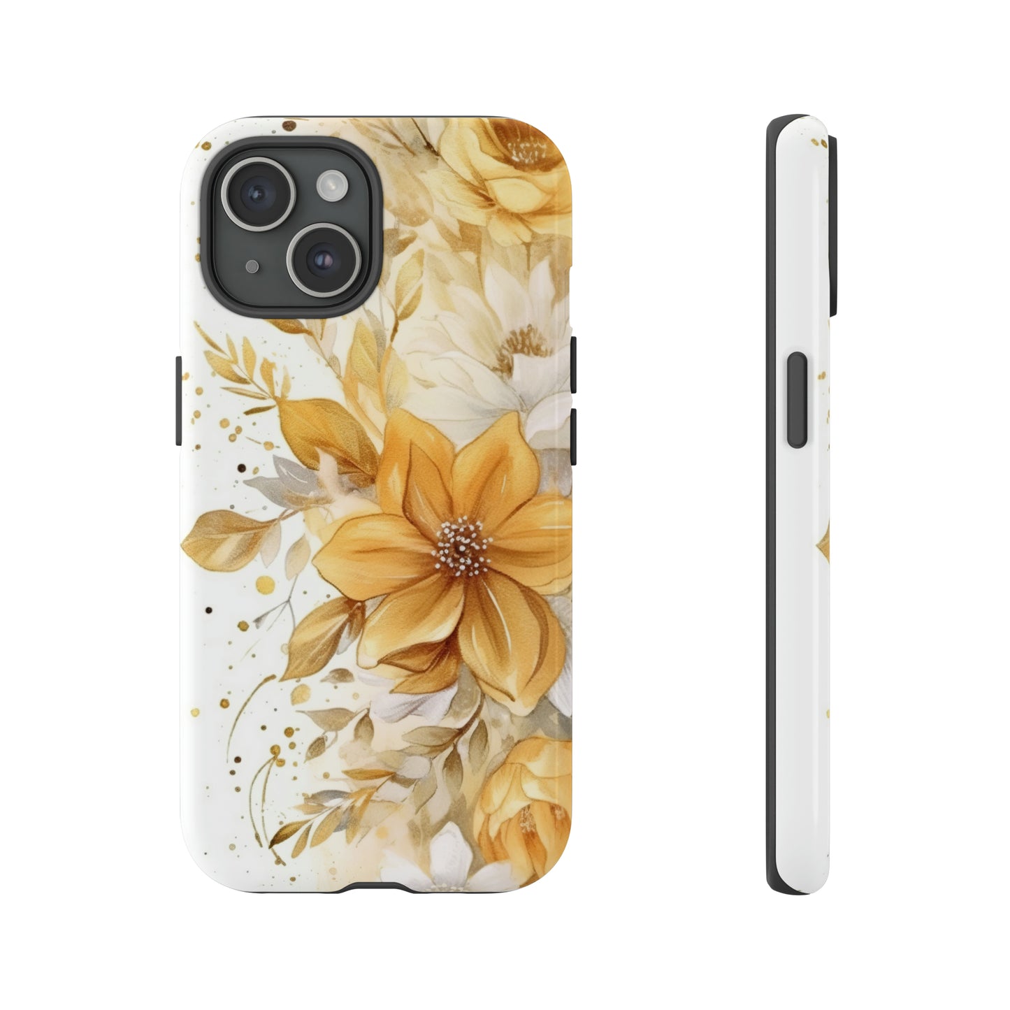 Tough Cases / Phone Case - Golden Yellow Flowers