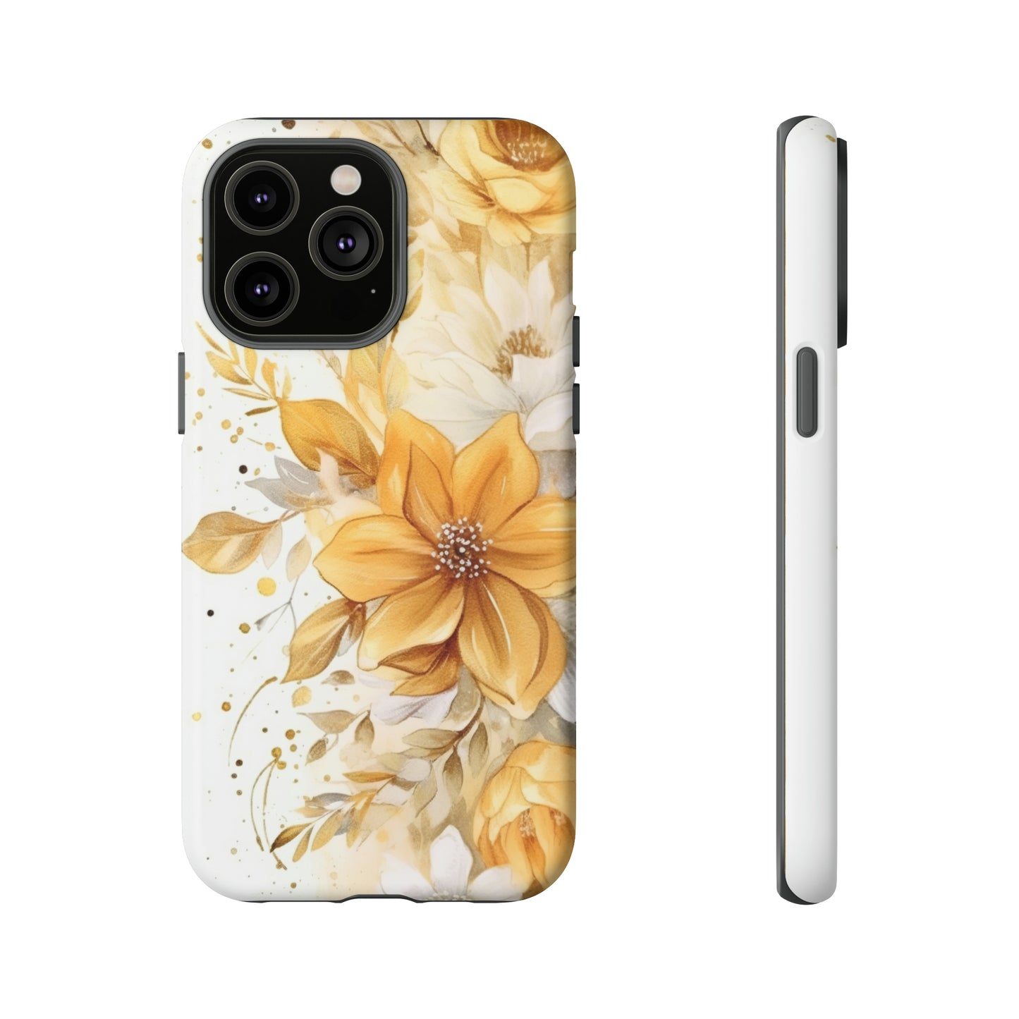 Tough Cases / Phone Case - Golden Yellow Flowers