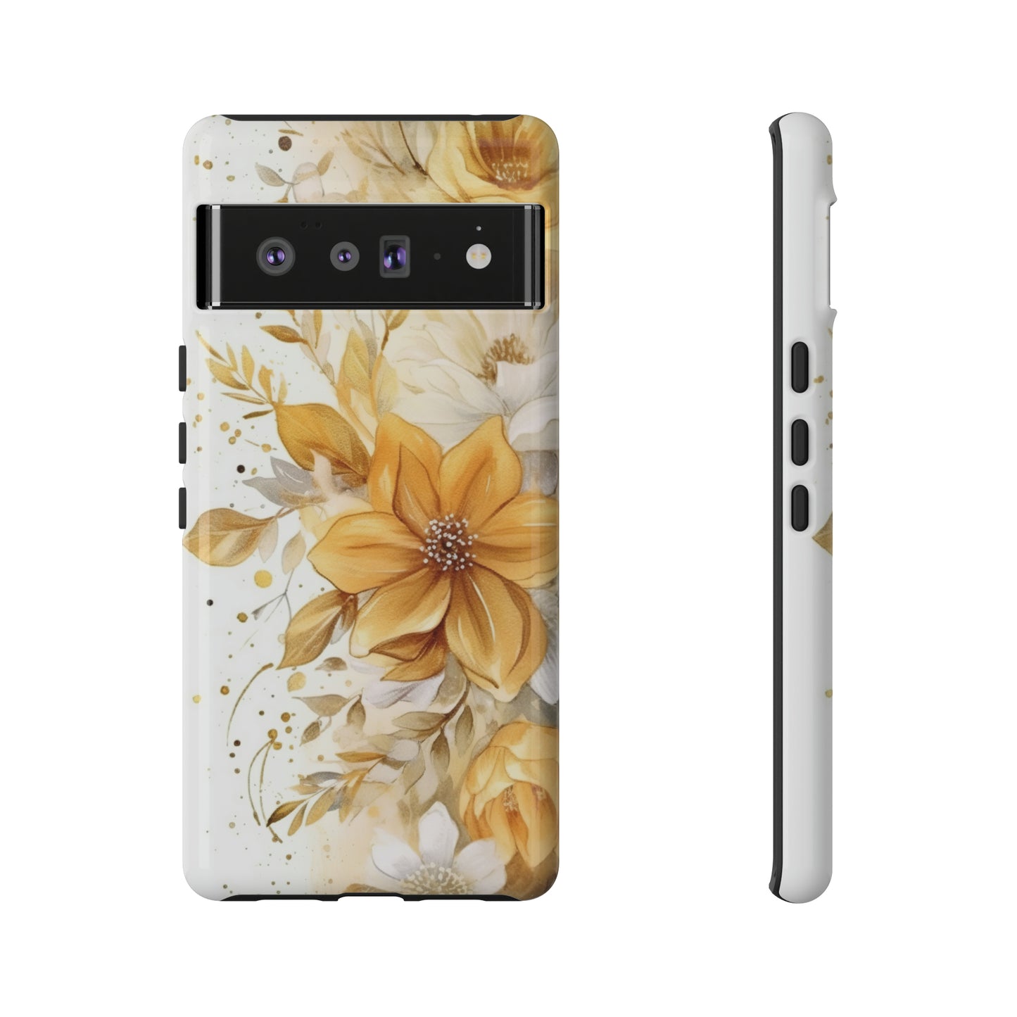 Tough Cases / Phone Case - Golden Yellow Flowers