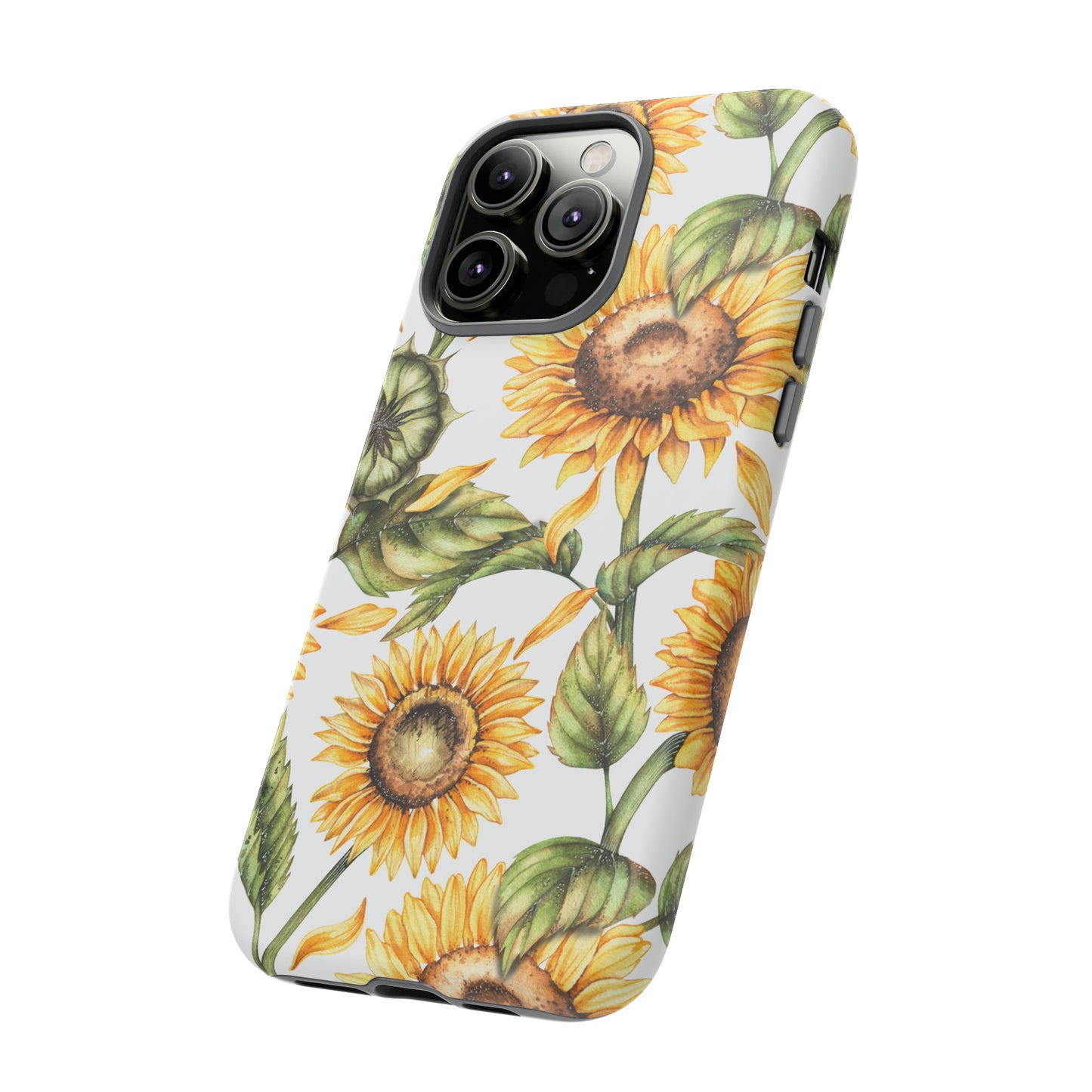 Tough Cases / Phone Case - Sunflowers with Buds