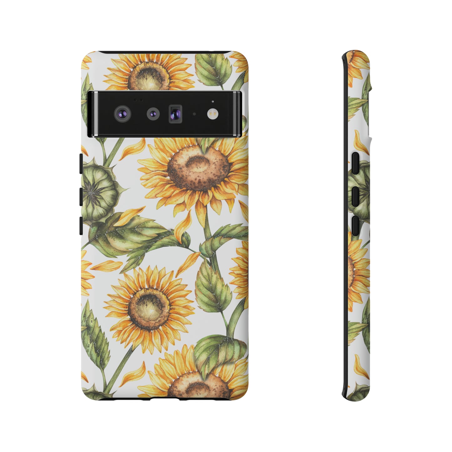 Tough Cases / Phone Case - Sunflowers with Buds