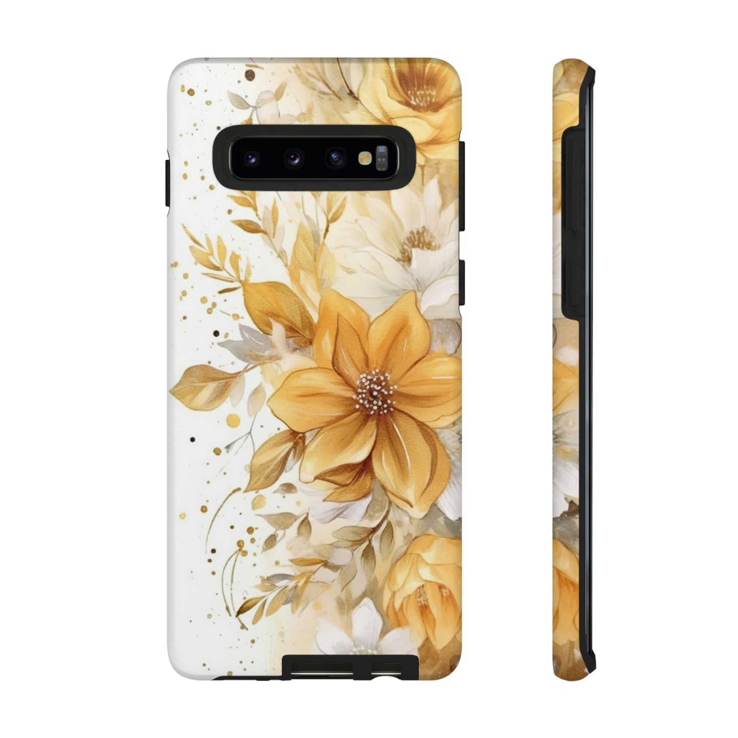 Tough Cases / Phone Case - Golden Yellow Flowers