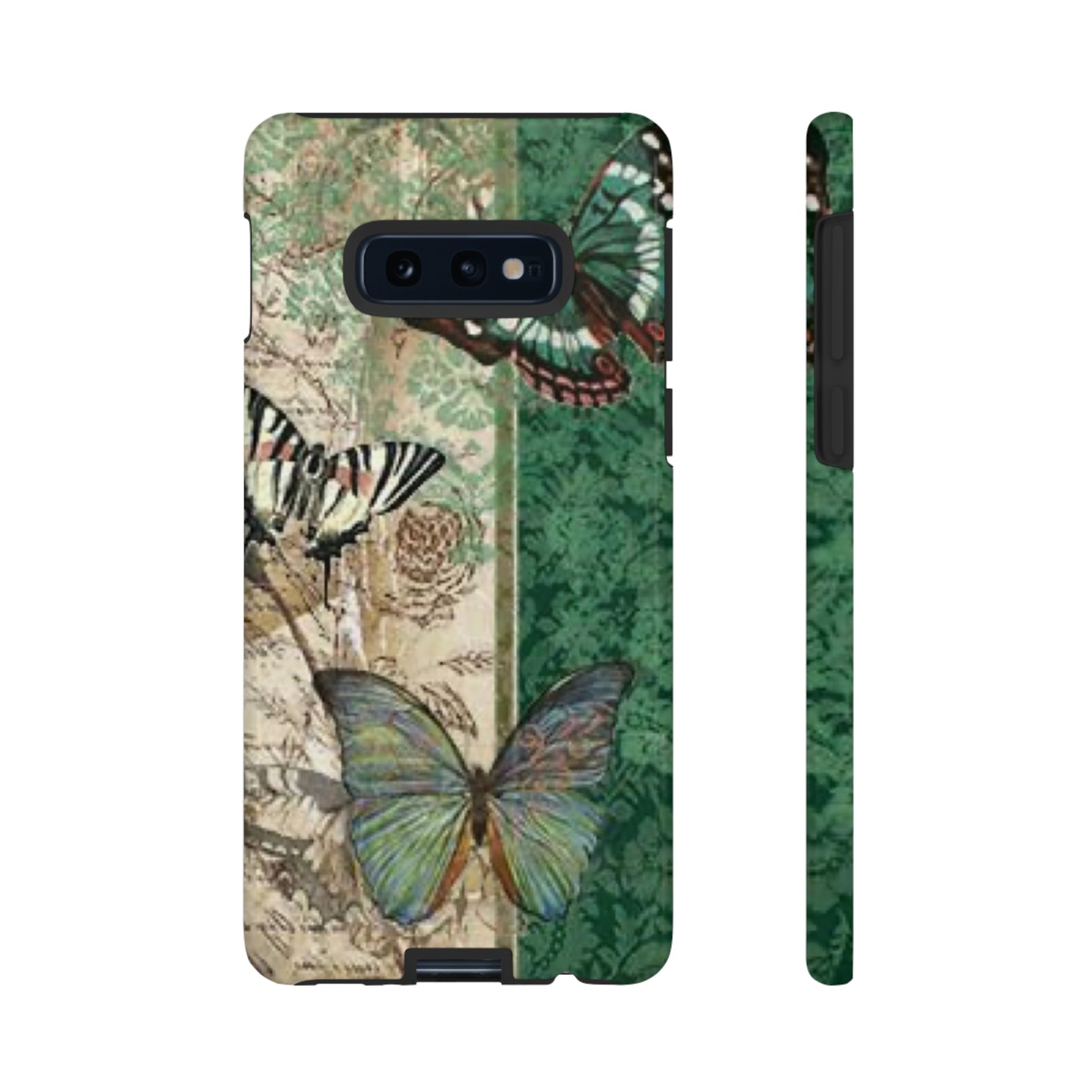 Tough Cases / Phone Case - Emerald Green Butterfly