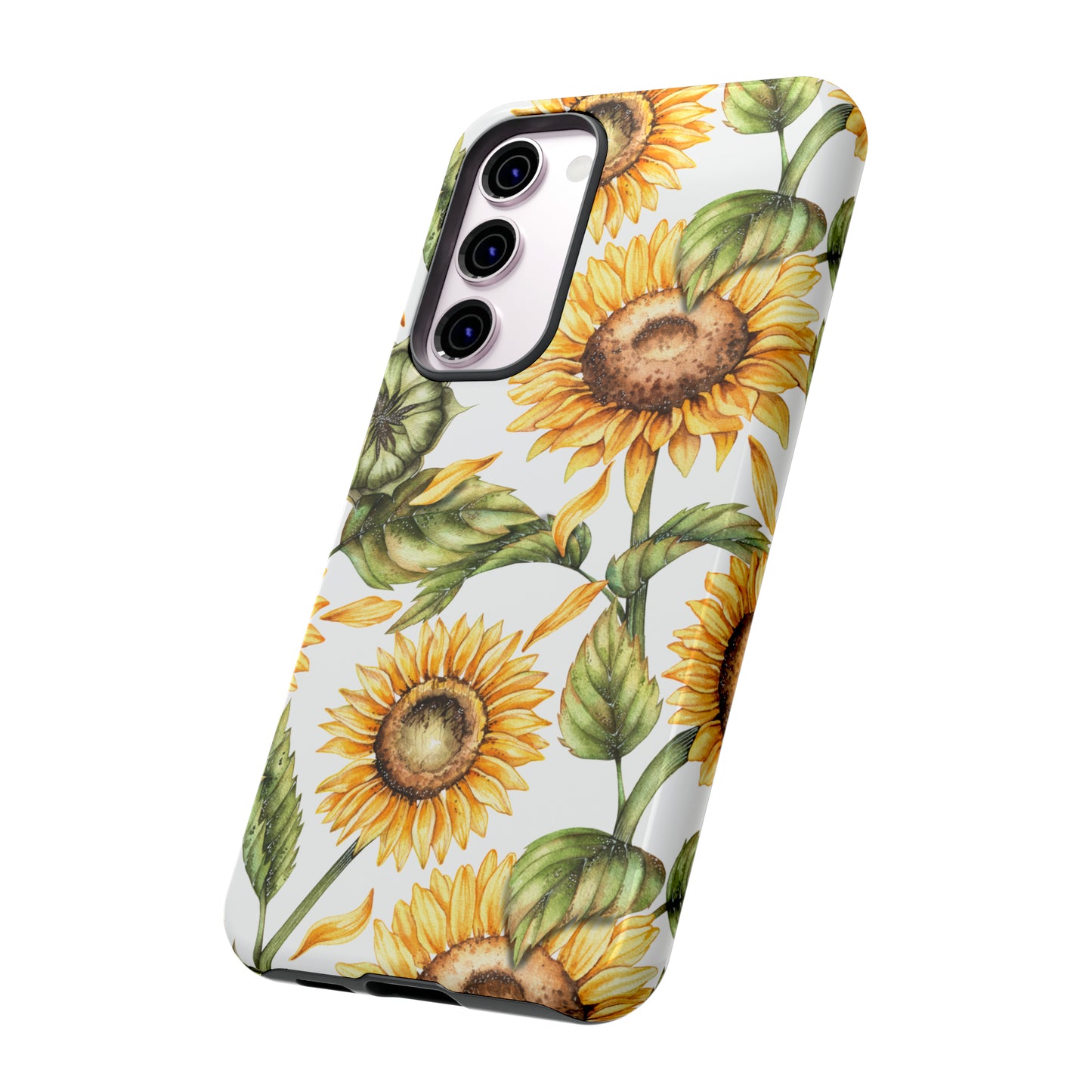 Tough Cases / Phone Case - Sunflowers with Buds