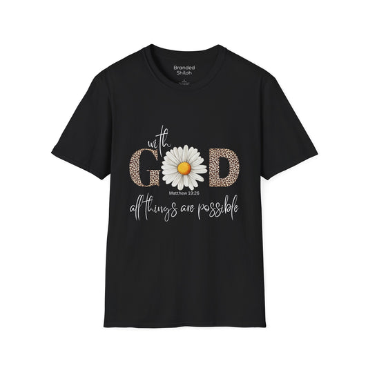 Women's Tee Softstyle T-Shirt - With God