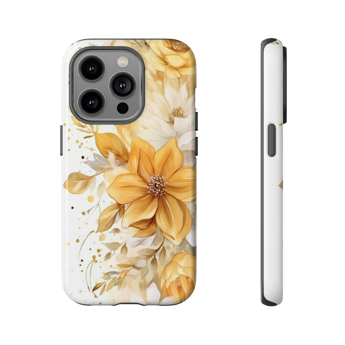 Tough Cases / Phone Case - Golden Yellow Flowers