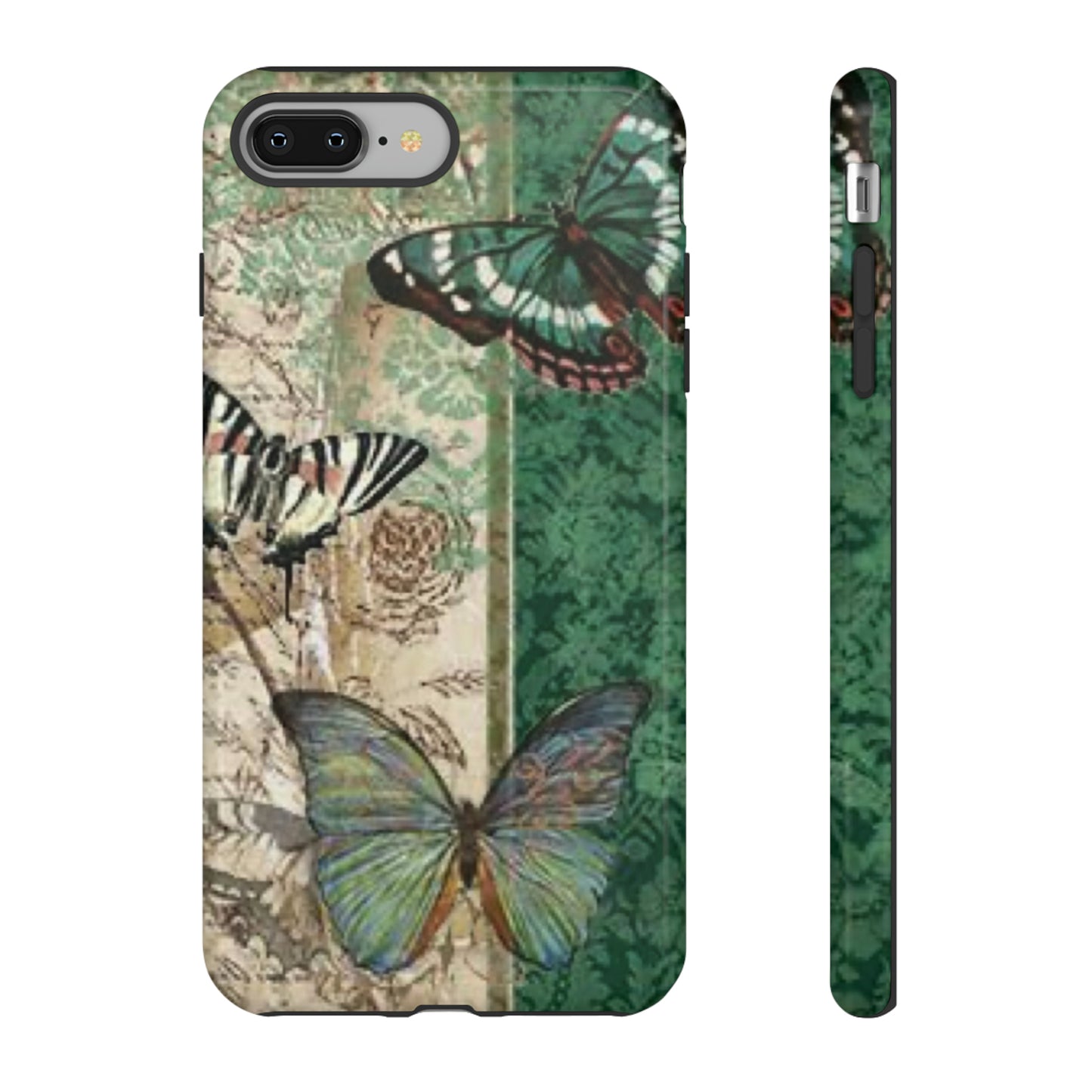 Tough Cases / Phone Case - Emerald Green Butterfly