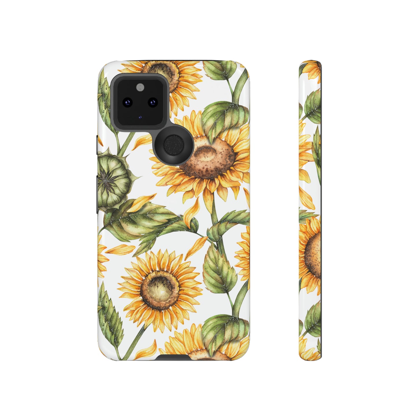 Tough Cases / Phone Case - Sunflowers with Buds