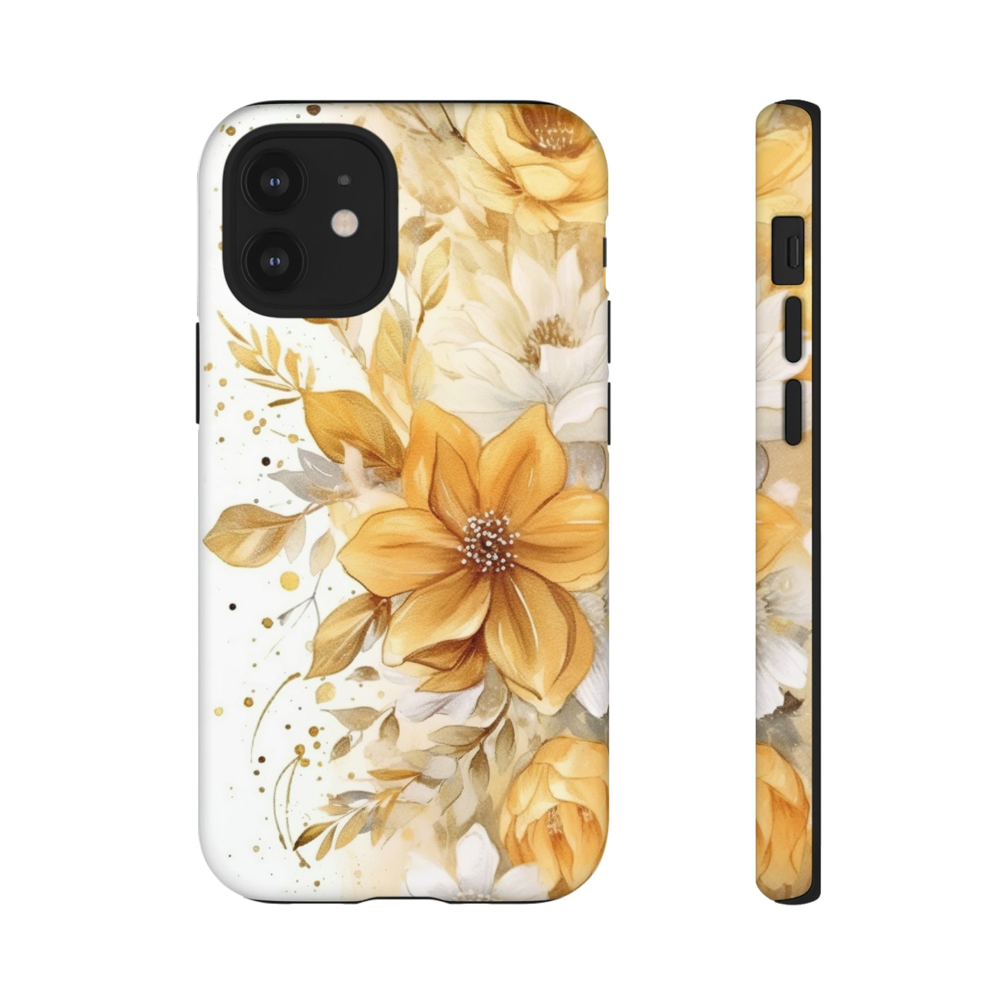 Tough Cases / Phone Case - Golden Yellow Flowers