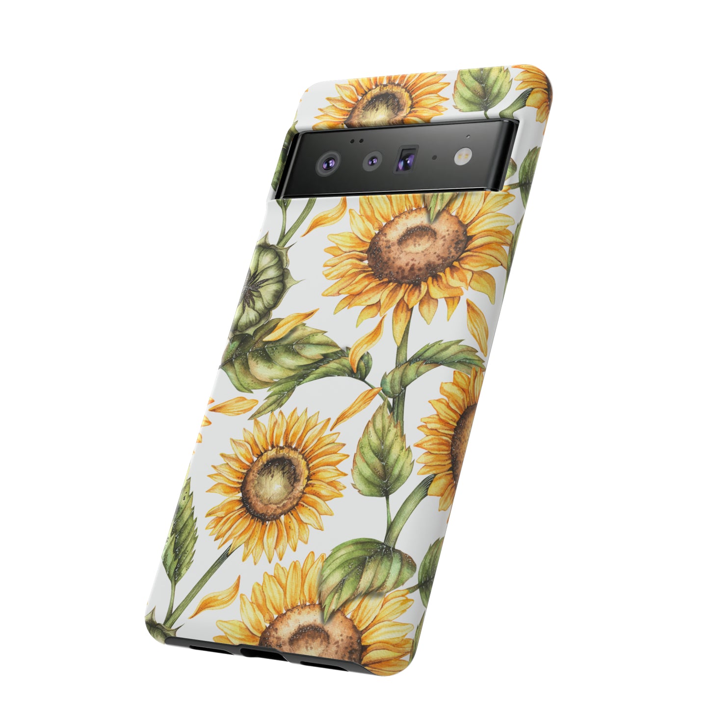 Tough Cases / Phone Case - Sunflowers with Buds