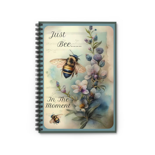 Spiral Notebook - Ruled Line - Just Bee