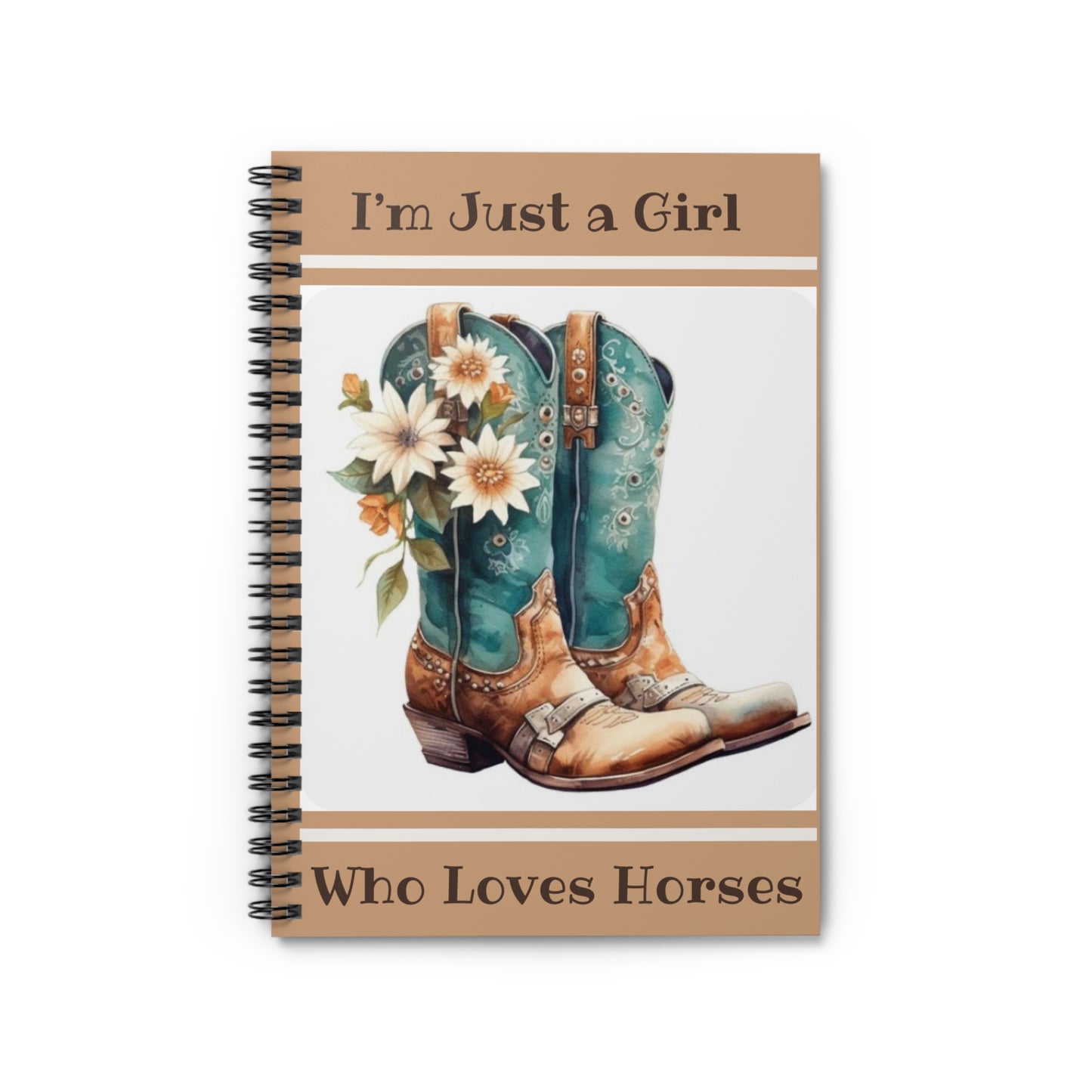 Spiral Notebook - Loves Horses