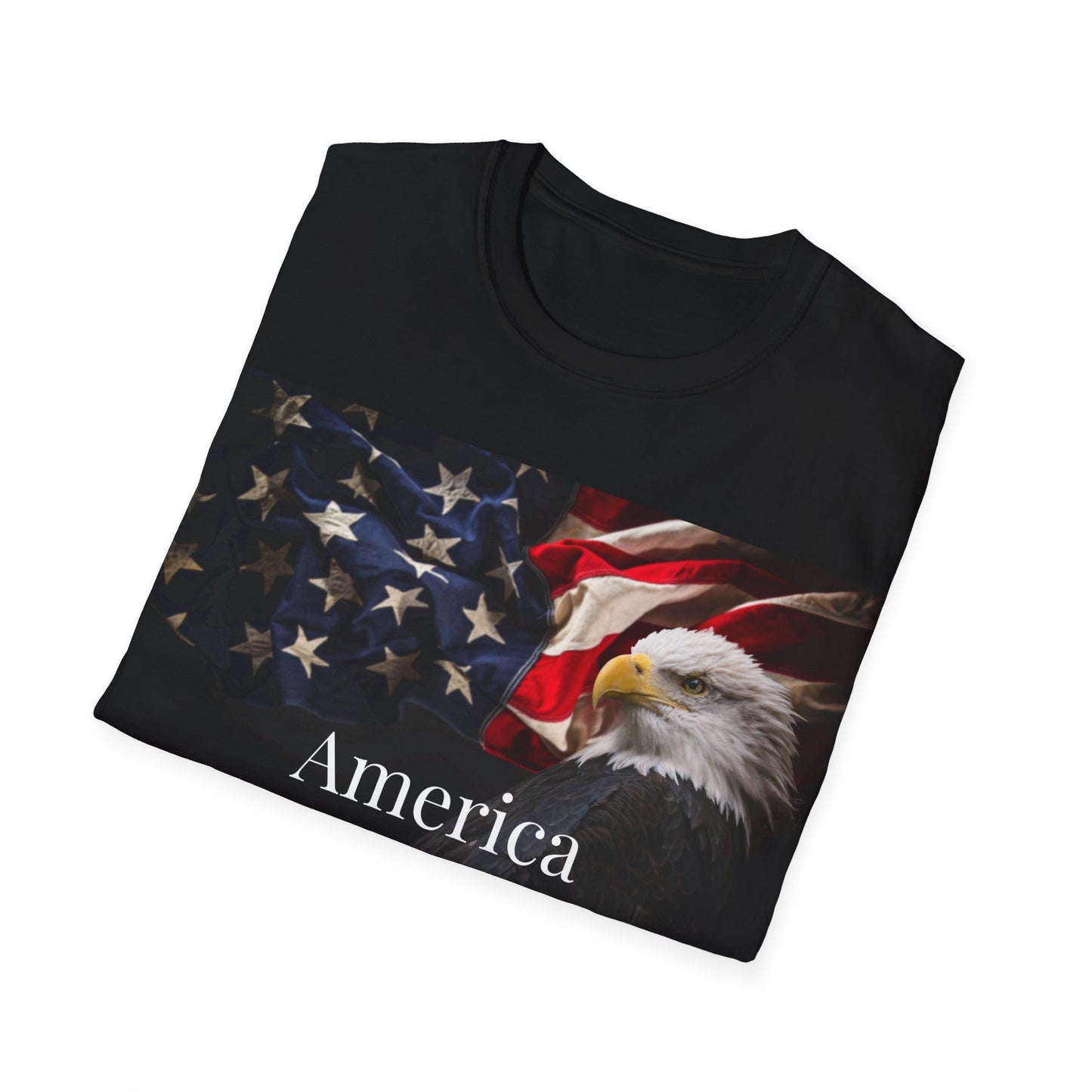 Men's Tee Softstyle T-Shirt -  America Fighting For (2)