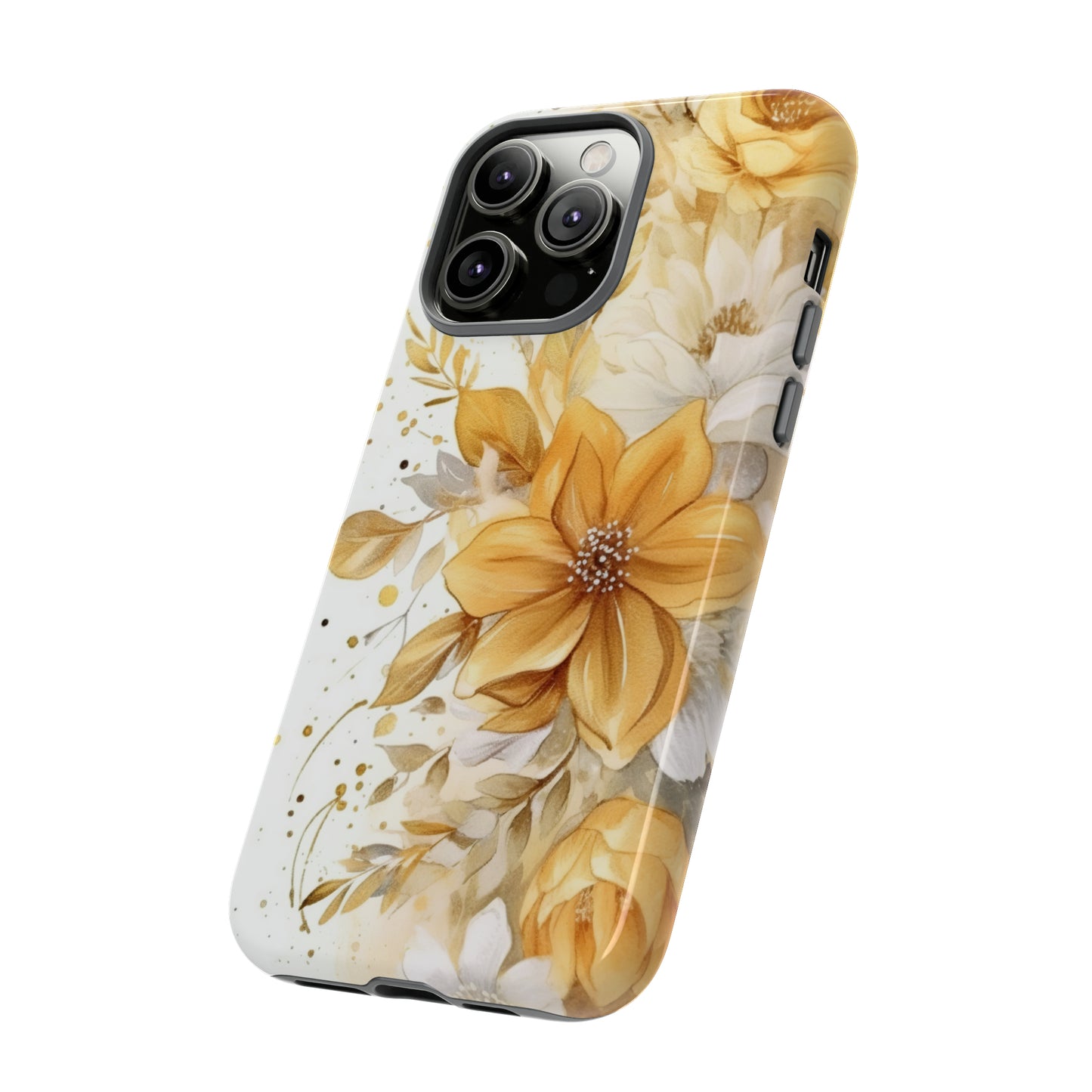 Tough Cases / Phone Case - Golden Yellow Flowers