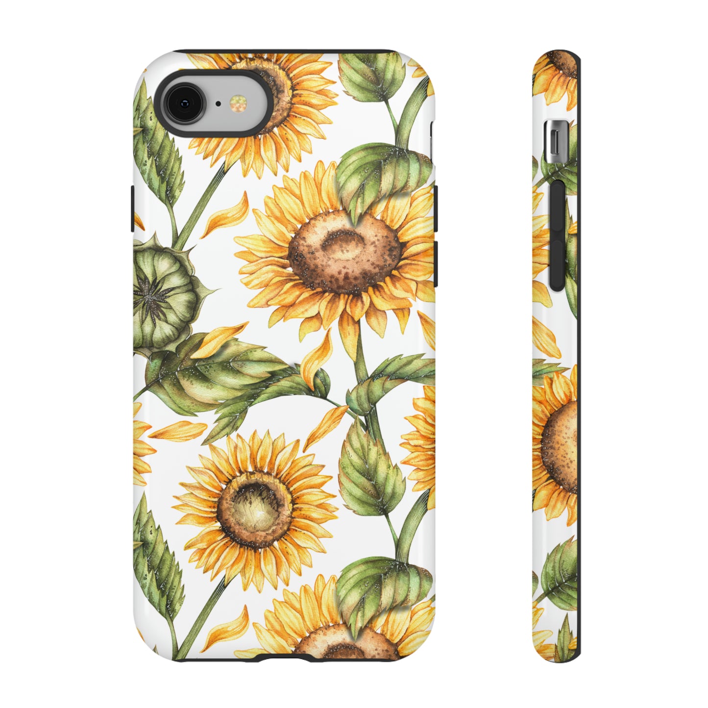 Tough Cases / Phone Case - Sunflowers with Buds