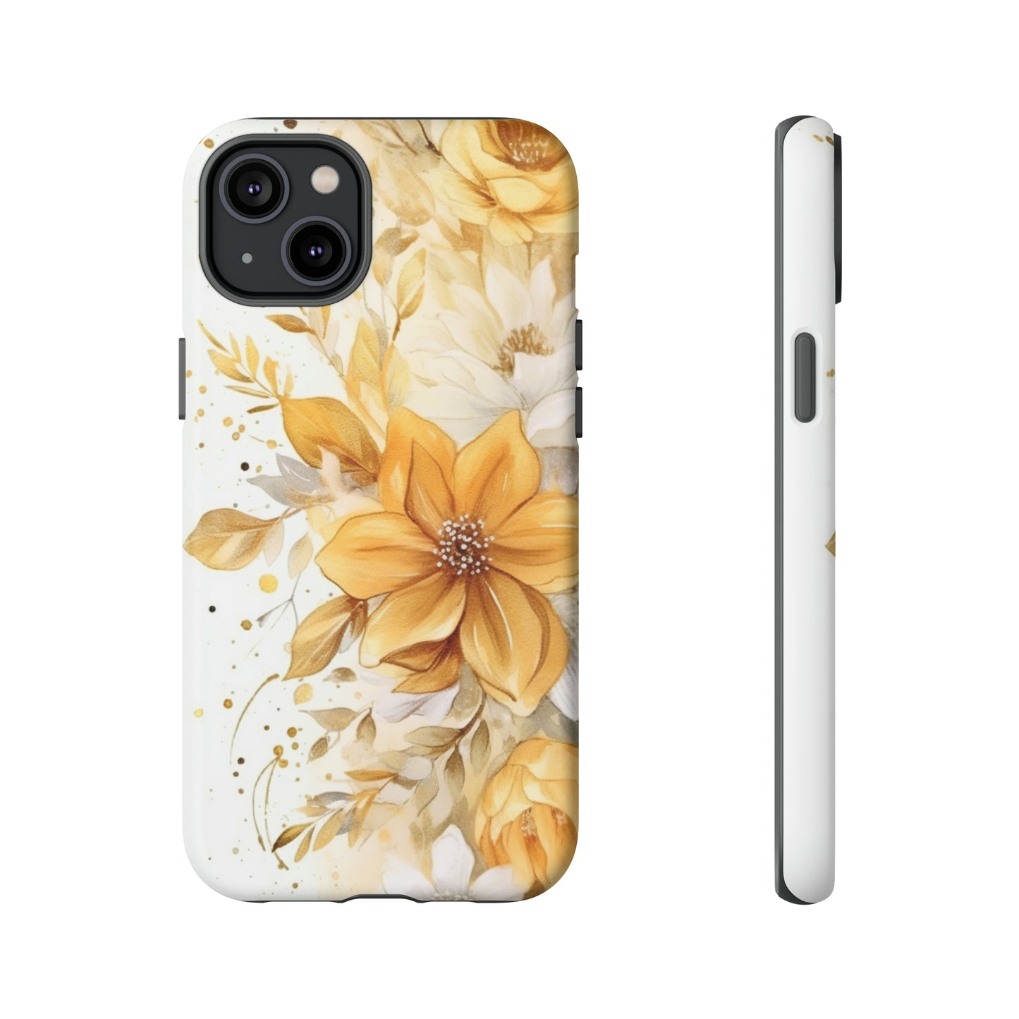 Tough Cases / Phone Case - Golden Yellow Flowers