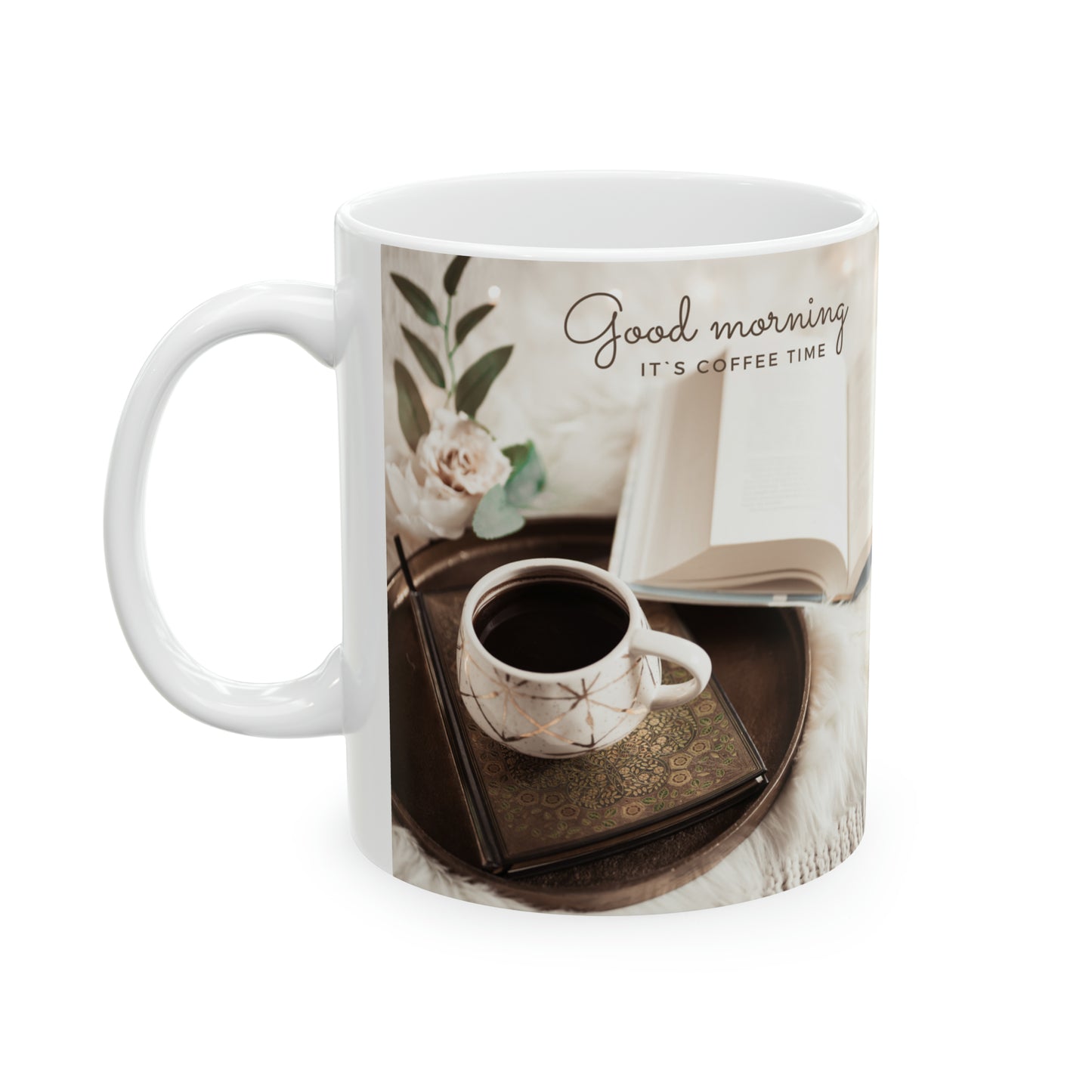 Ceramic Mug, 11oz - Good Morning