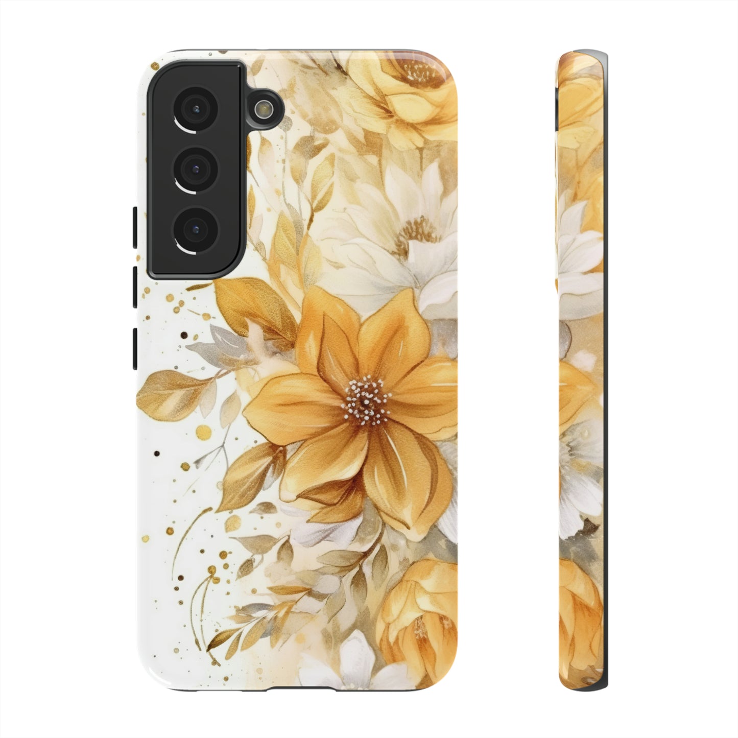 Tough Cases / Phone Case - Golden Yellow Flowers