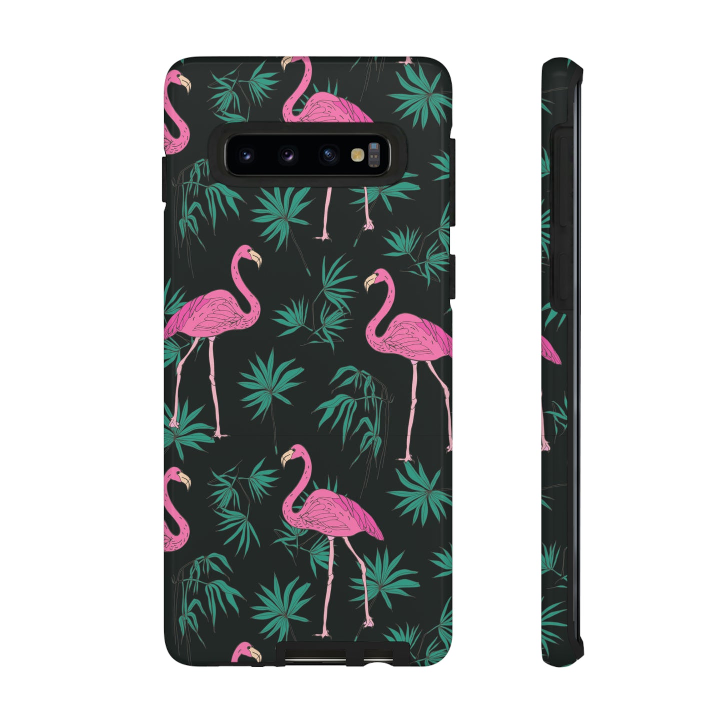 Tough Cases / Phone Case - Pink Flamingo with Teal