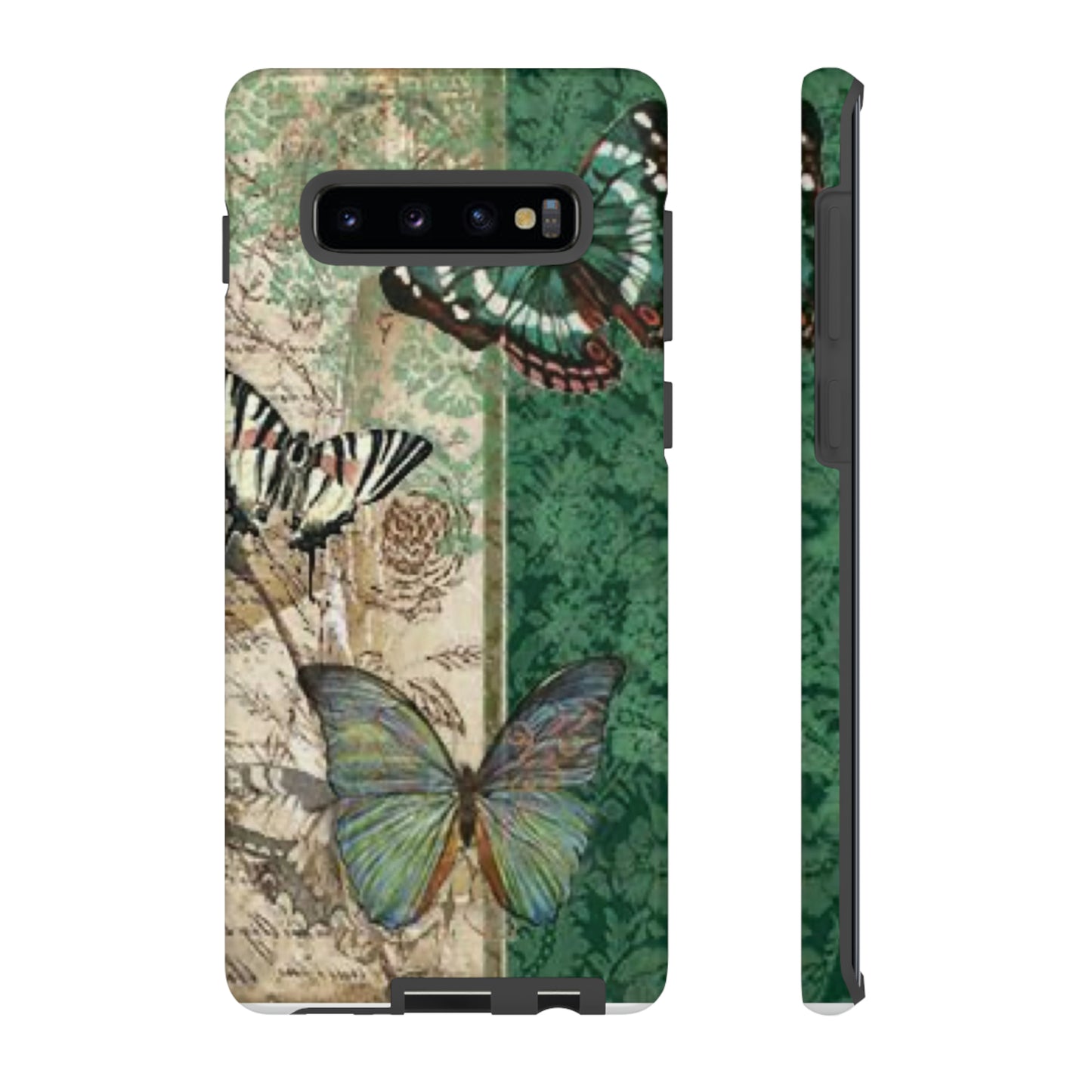 Tough Cases / Phone Case - Emerald Green Butterfly