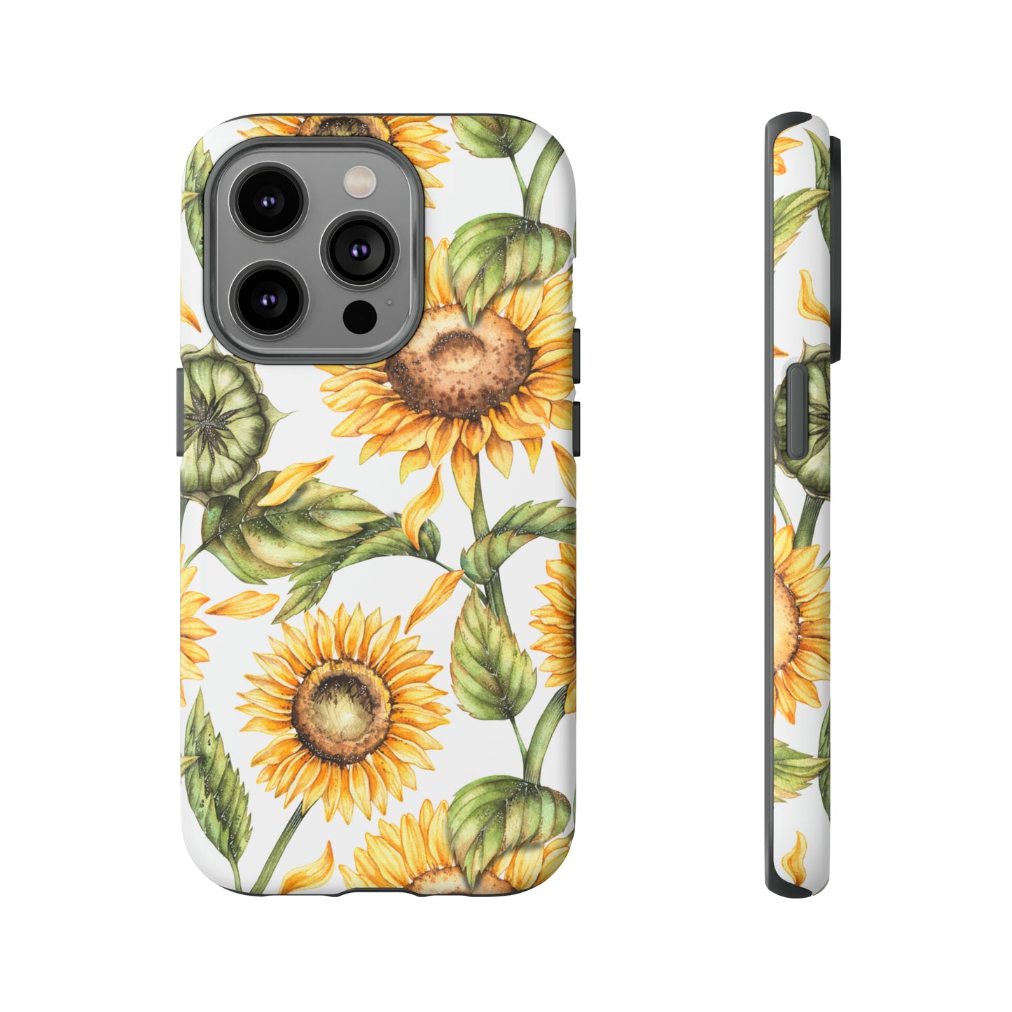 Tough Cases / Phone Case - Sunflowers with Buds