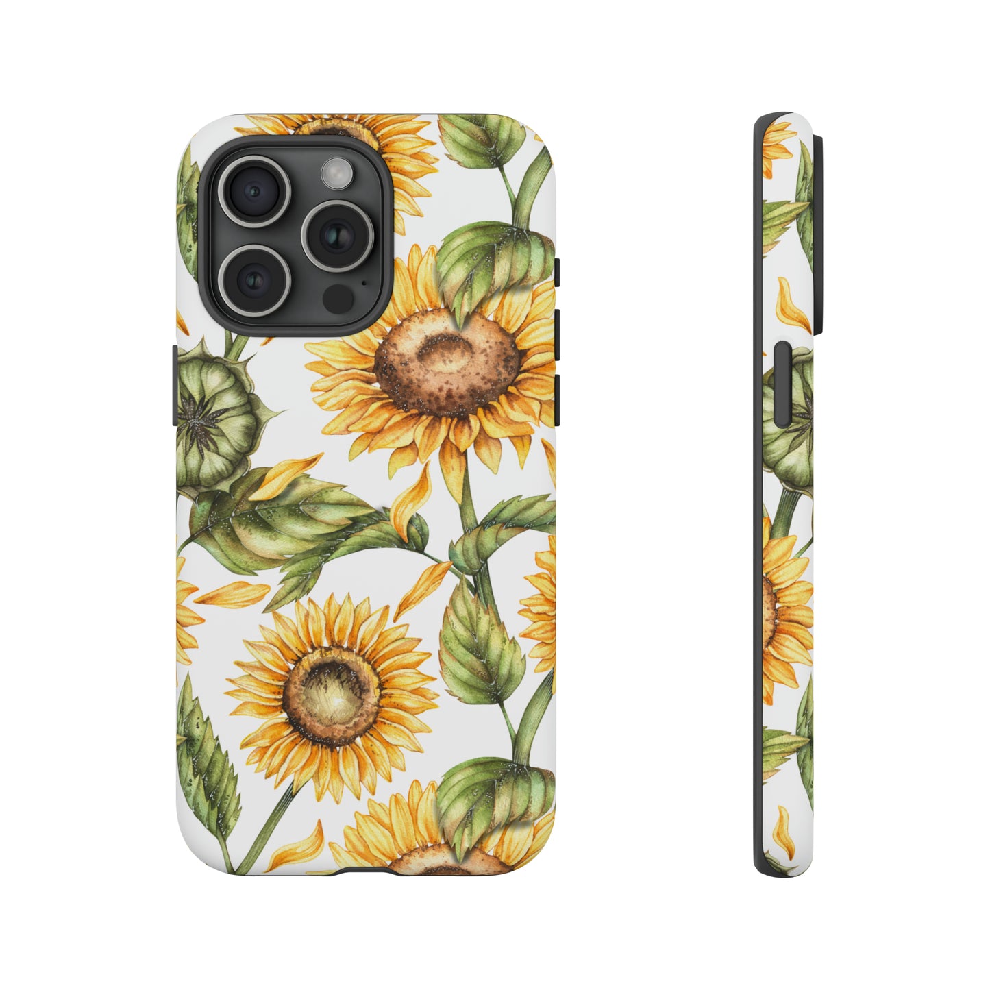 Tough Cases / Phone Case - Sunflowers with Buds