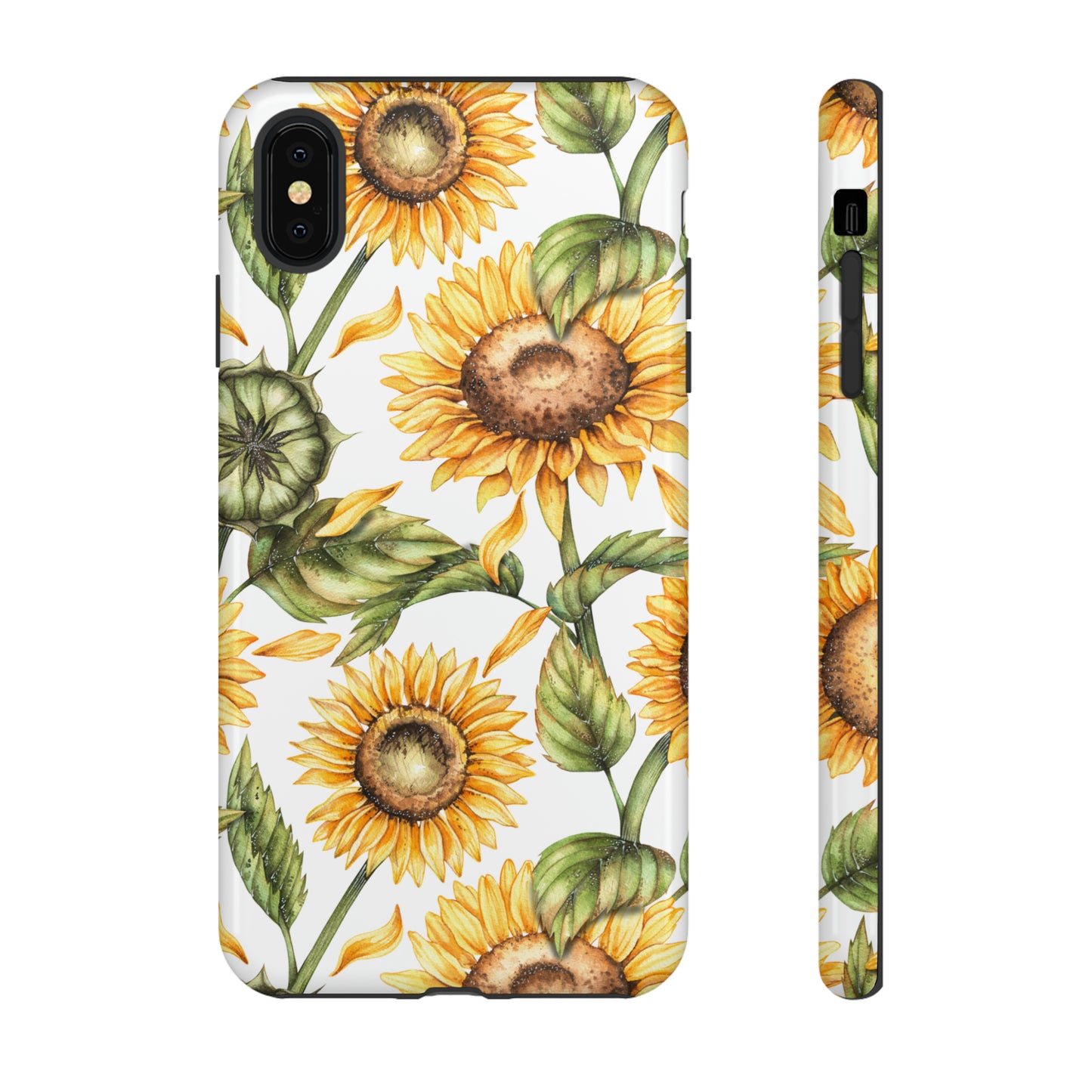 Tough Cases / Phone Case - Sunflowers with Buds