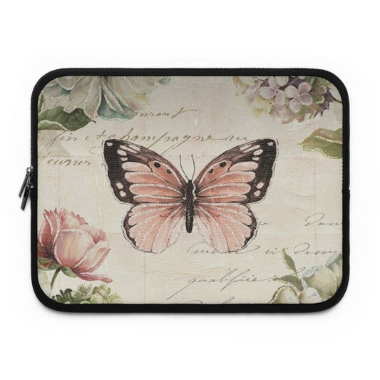 Laptop Sleeve - Vintage Butterfly