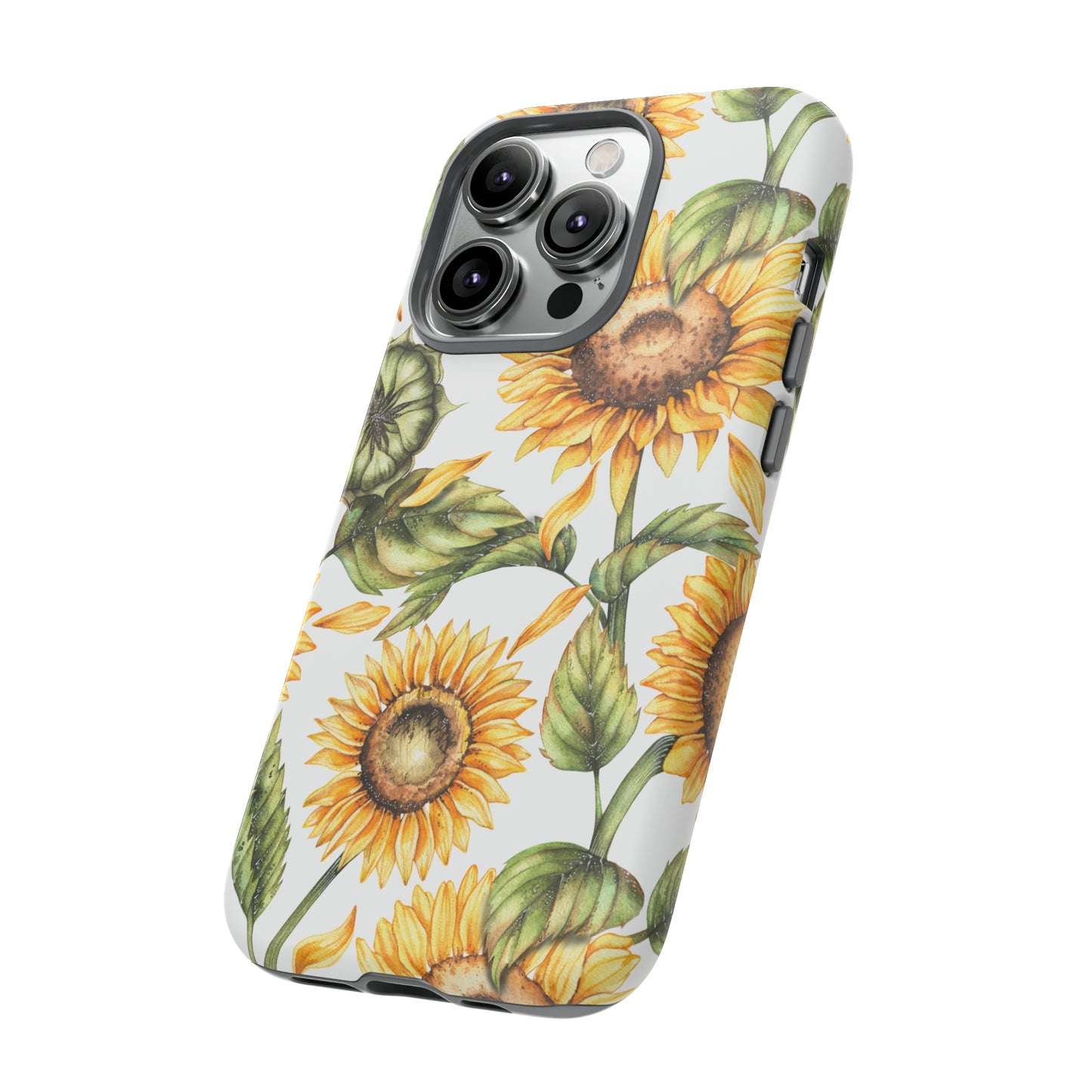 Tough Cases / Phone Case - Sunflowers with Buds