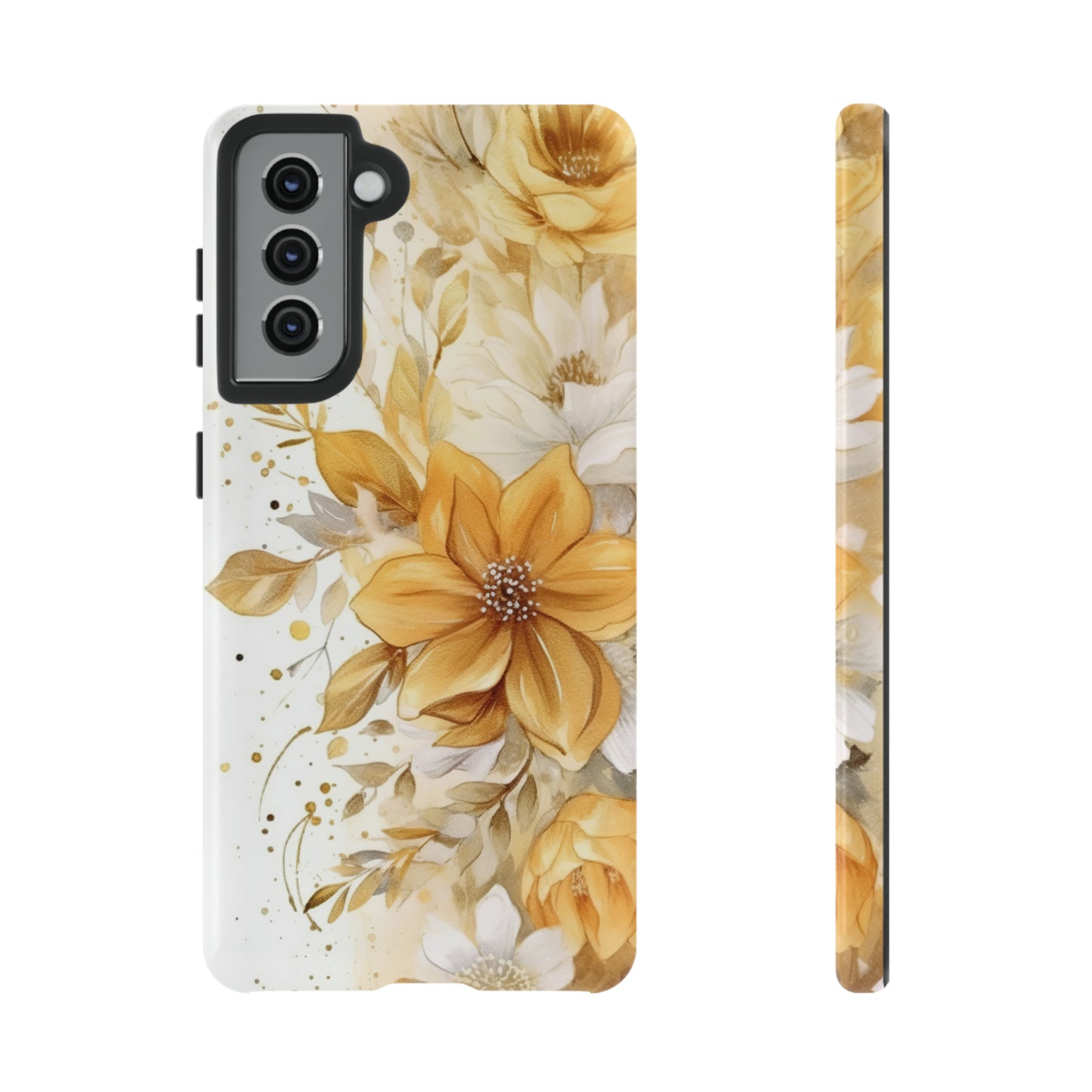 Tough Cases / Phone Case - Golden Yellow Flowers