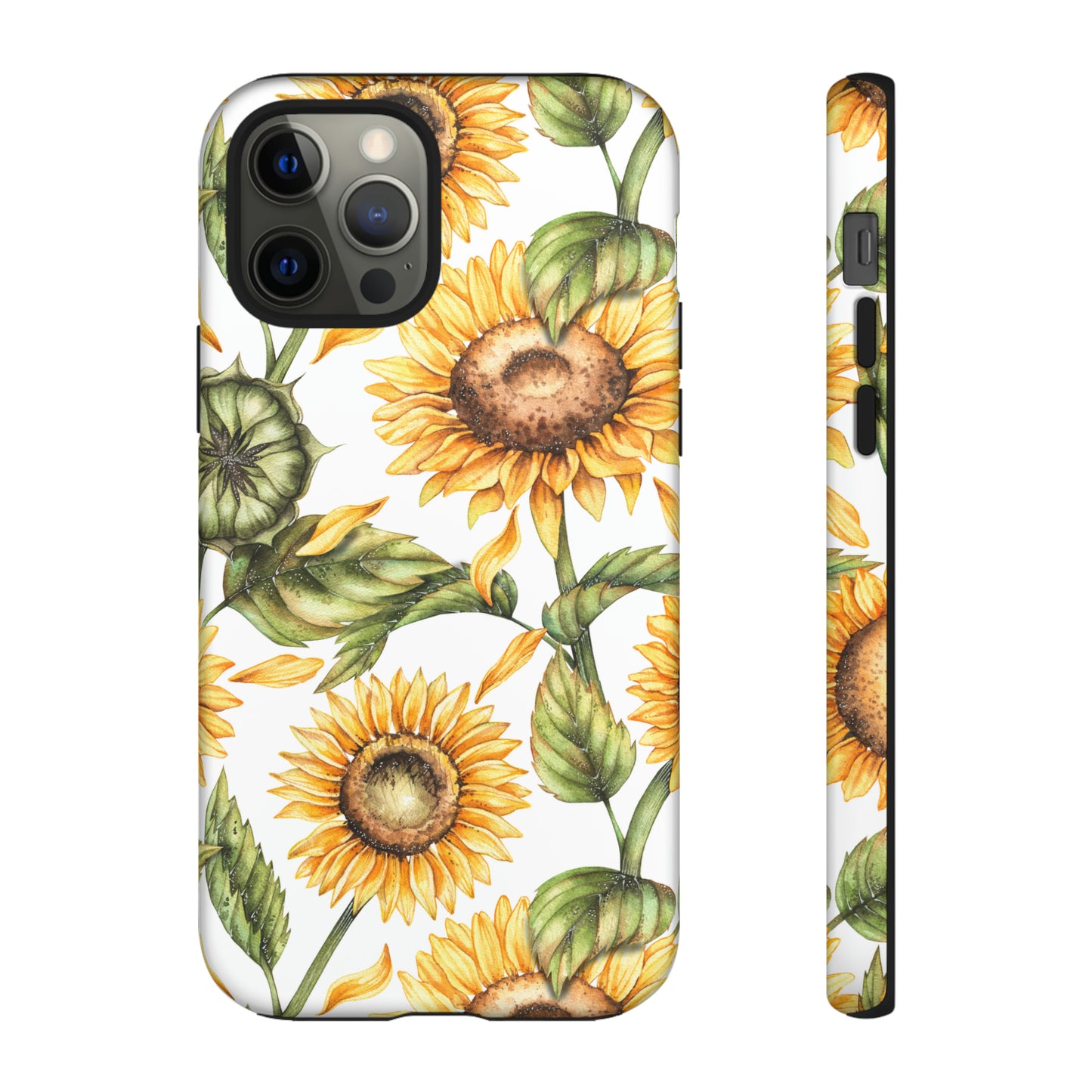 Tough Cases / Phone Case - Sunflowers with Buds