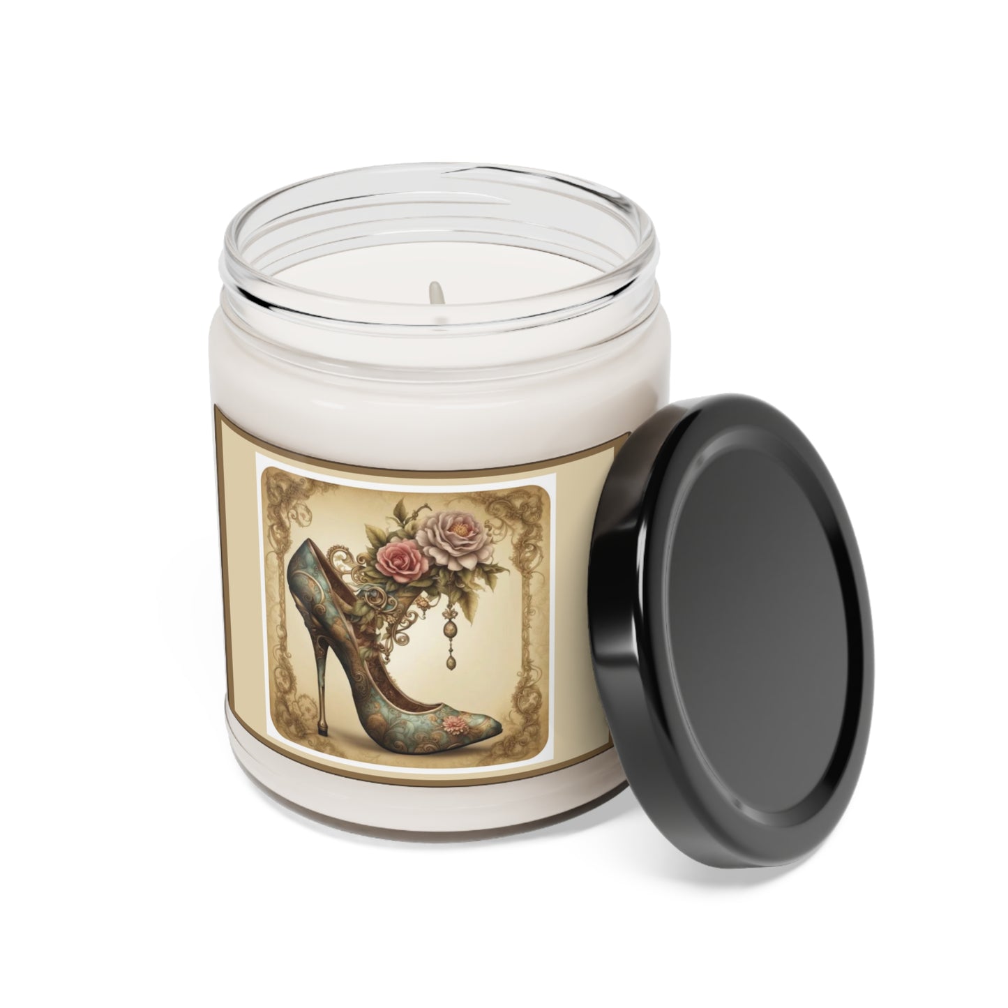 Scented Soy Candle, 9oz - elegant High Heel