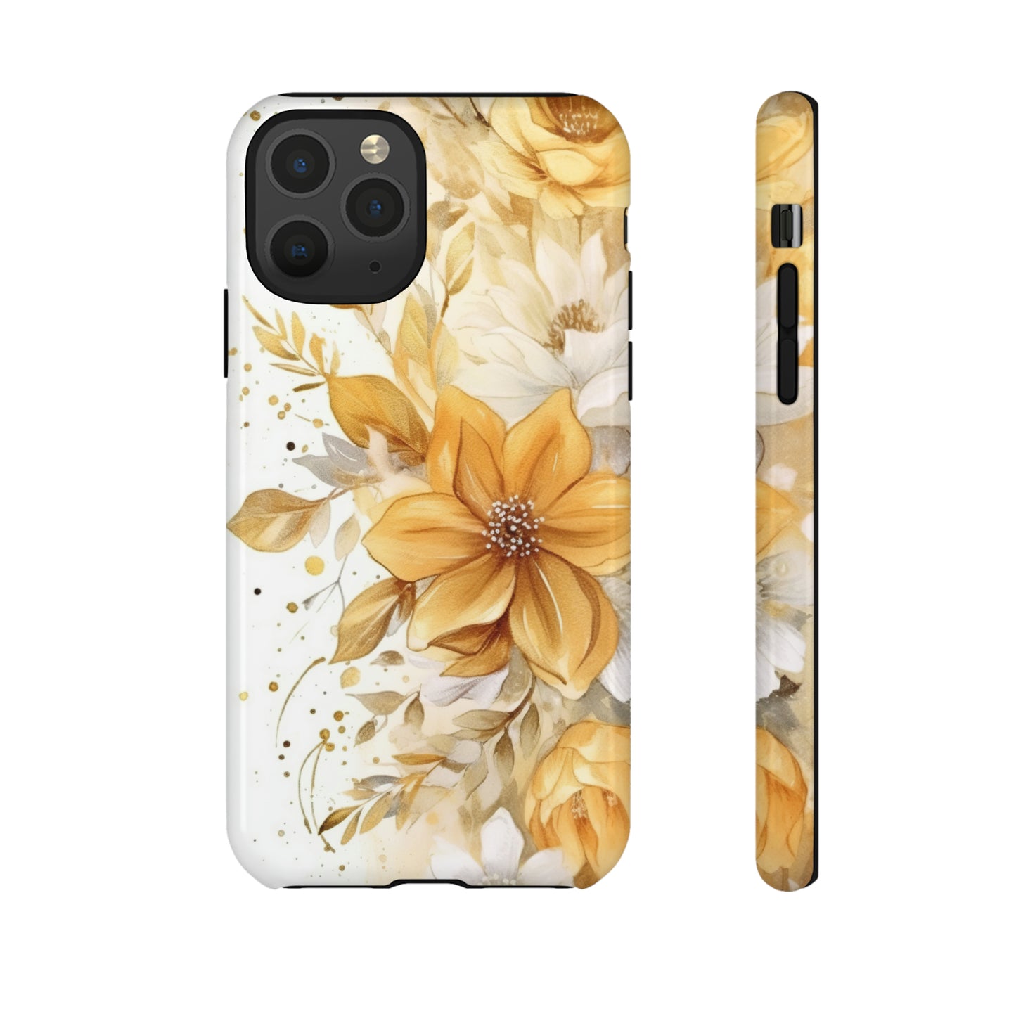 Tough Cases / Phone Case - Golden Yellow Flowers