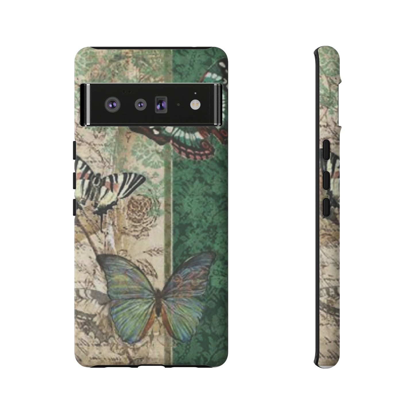 Tough Cases / Phone Case - Emerald Green Butterfly