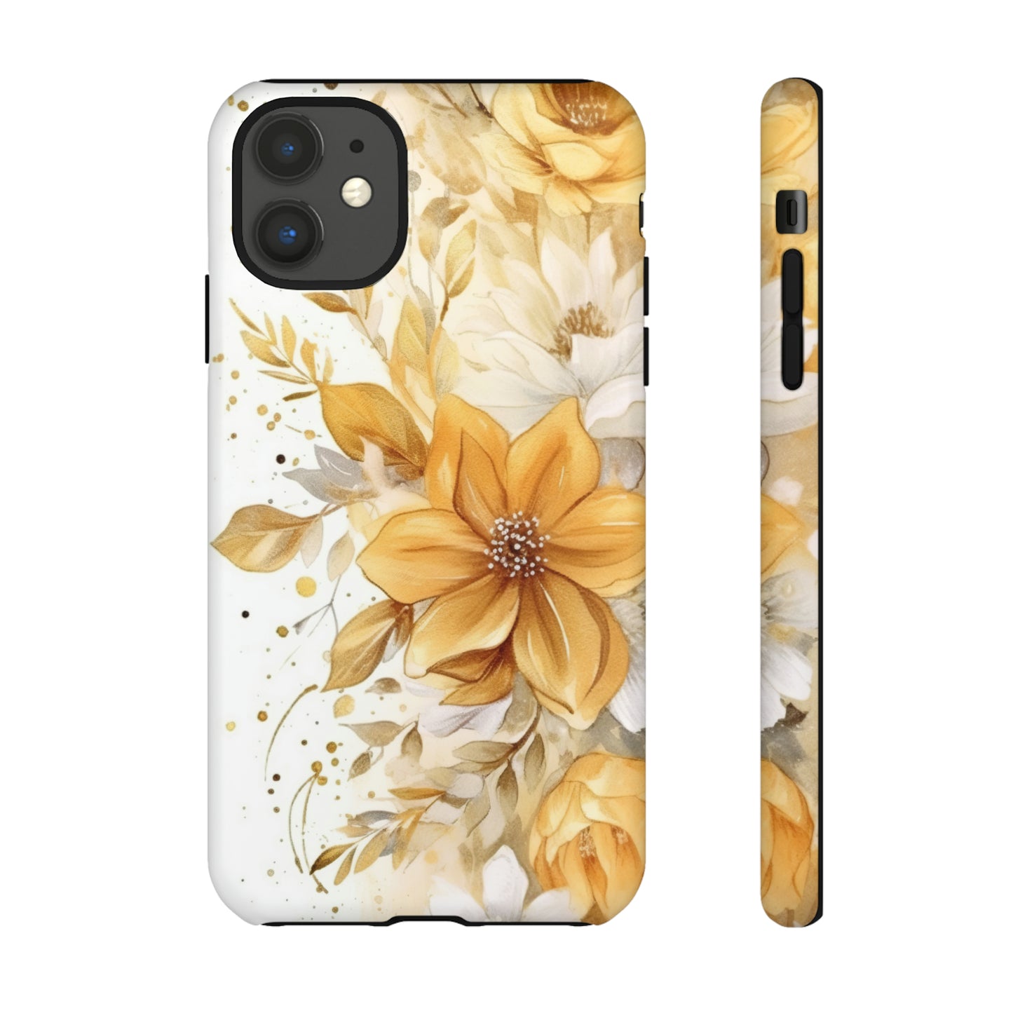 Tough Cases / Phone Case - Golden Yellow Flowers