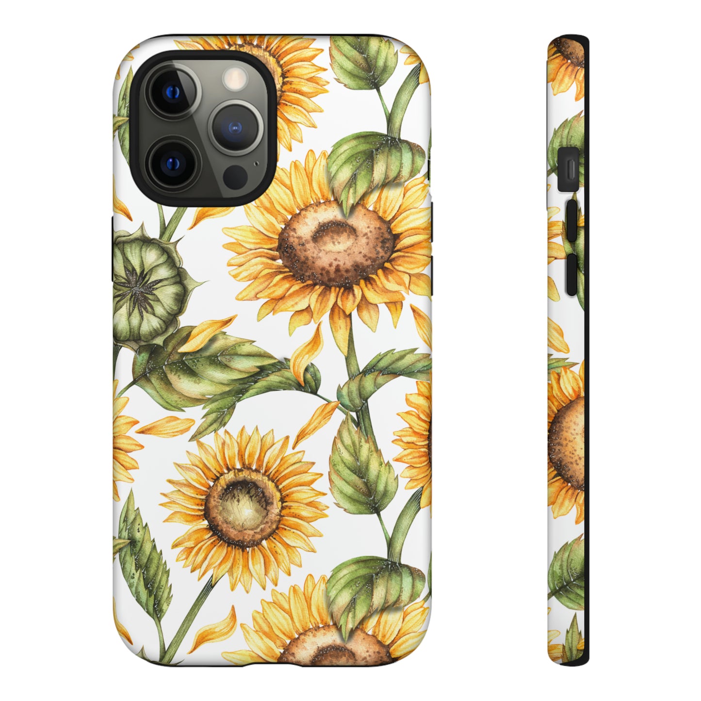 Tough Cases / Phone Case - Sunflowers with Buds