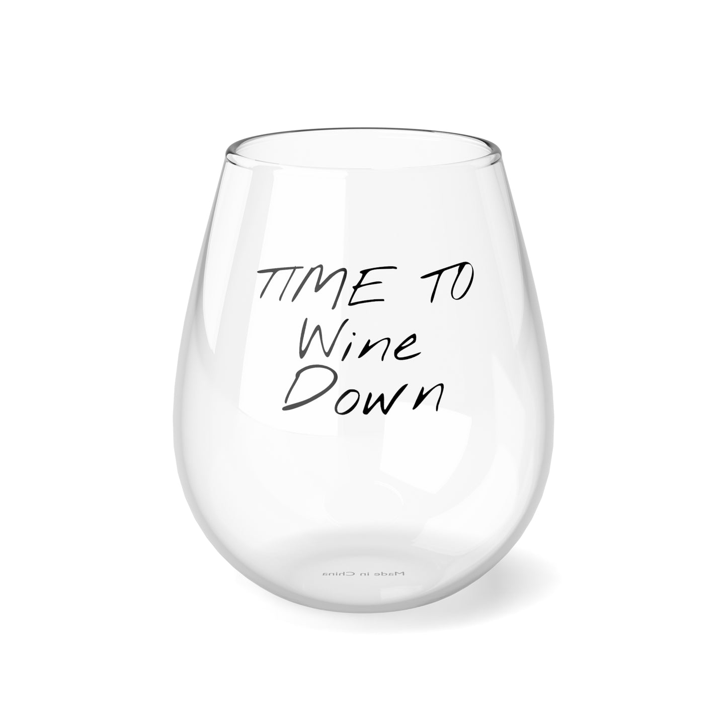 Stemless Wine Glass, 11.75oz - Wine Down