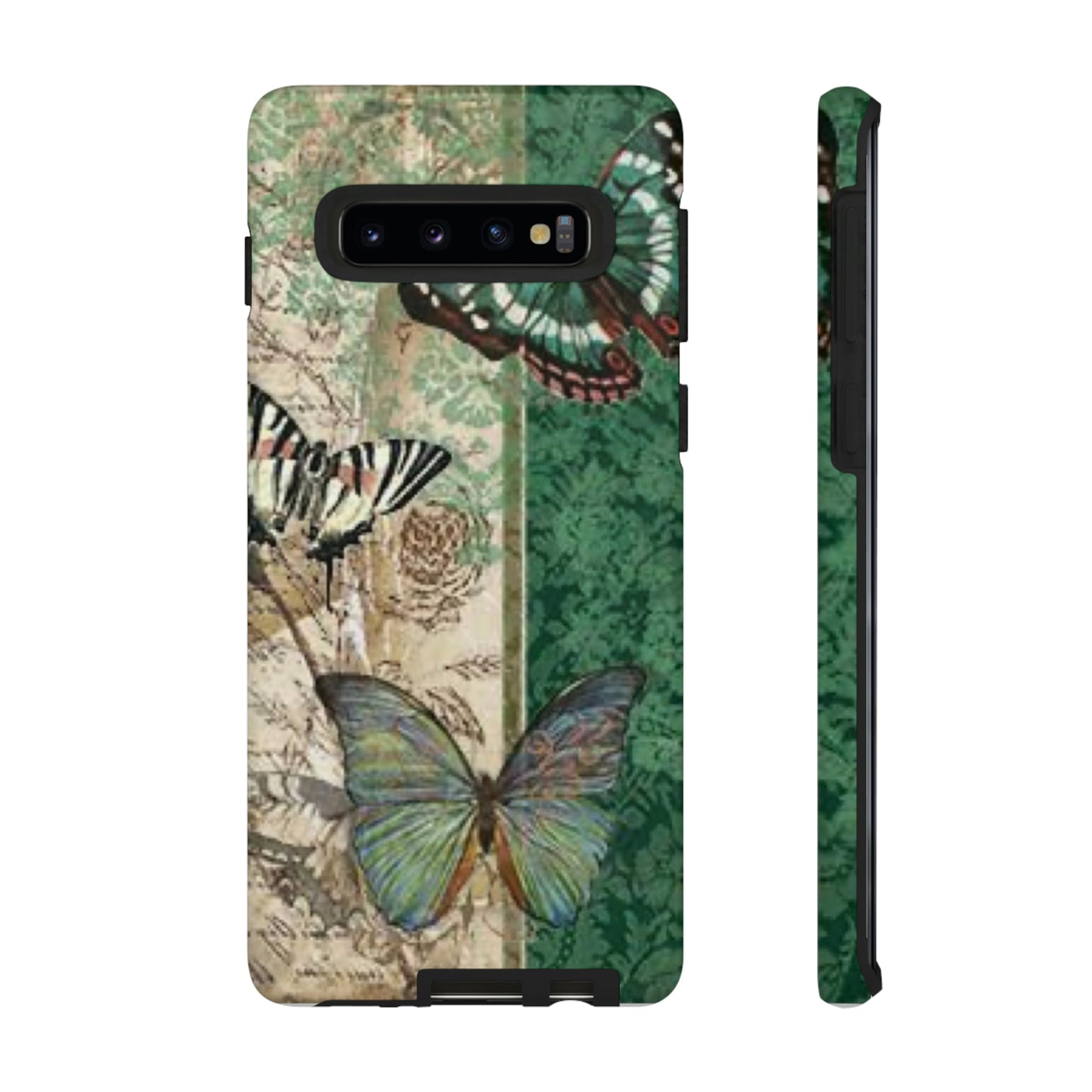 Tough Cases / Phone Case - Emerald Green Butterfly