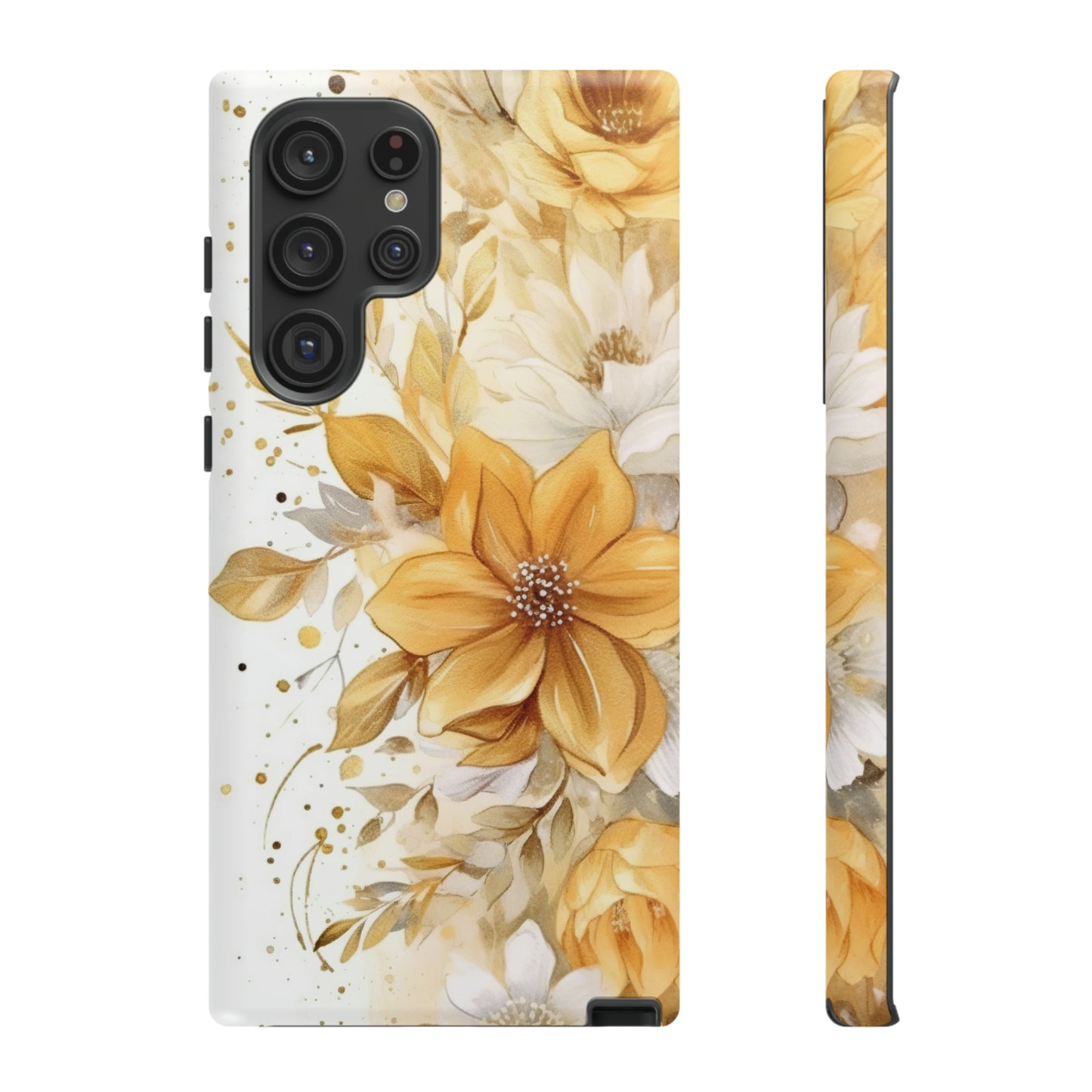 Tough Cases / Phone Case - Golden Yellow Flowers