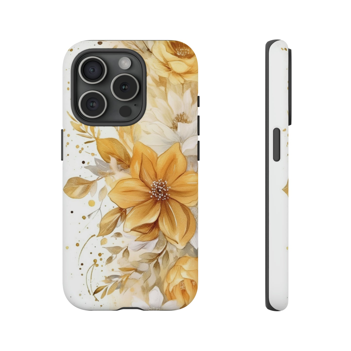 Tough Cases / Phone Case - Golden Yellow Flowers