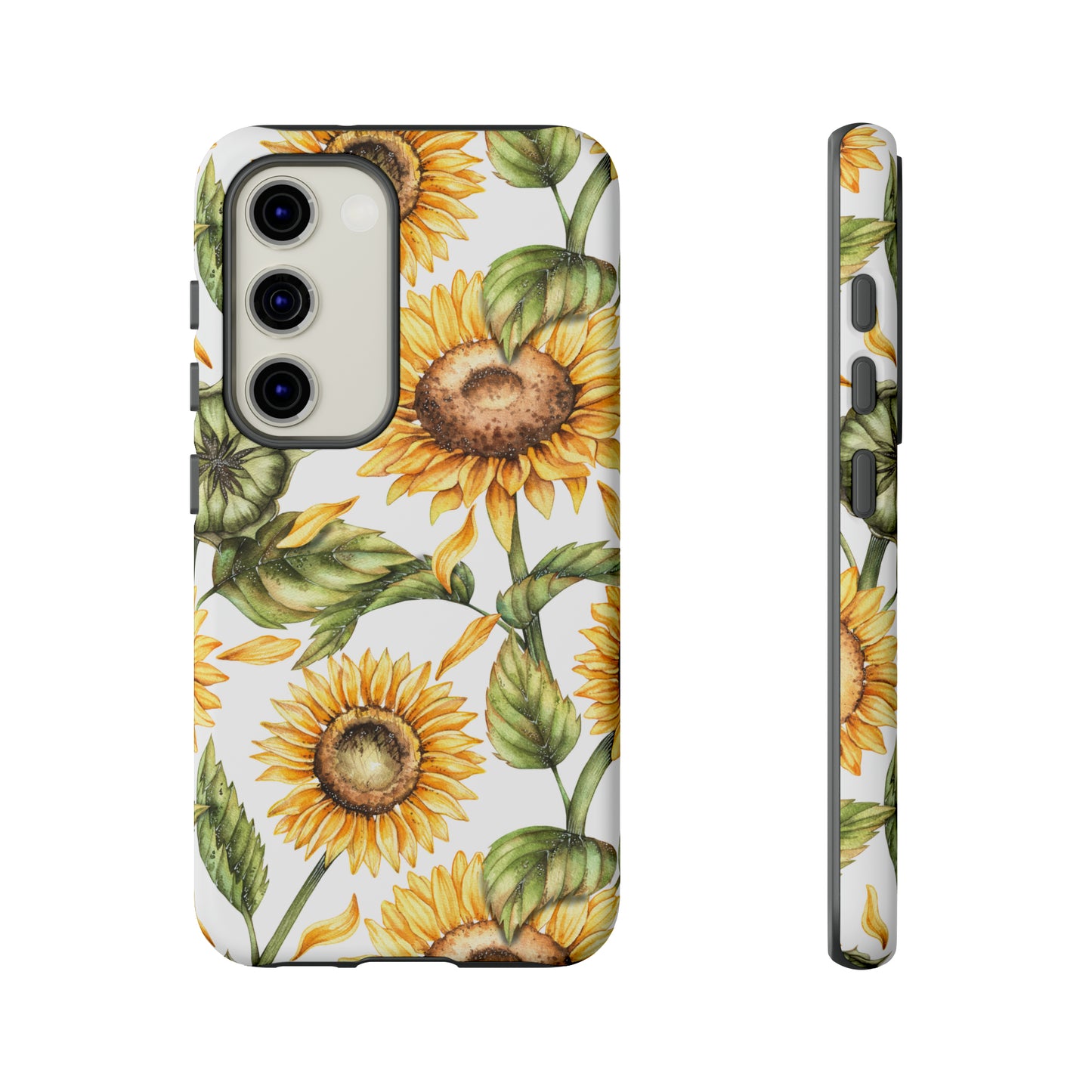 Tough Cases / Phone Case - Sunflowers with Buds