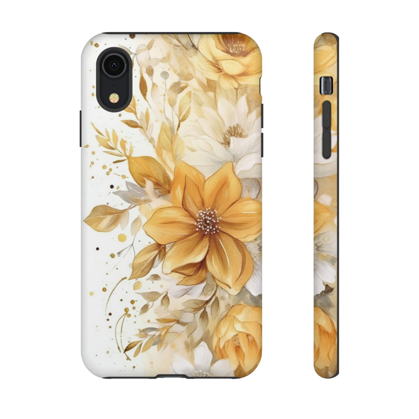 Tough Cases / Phone Case - Golden Yellow Flowers