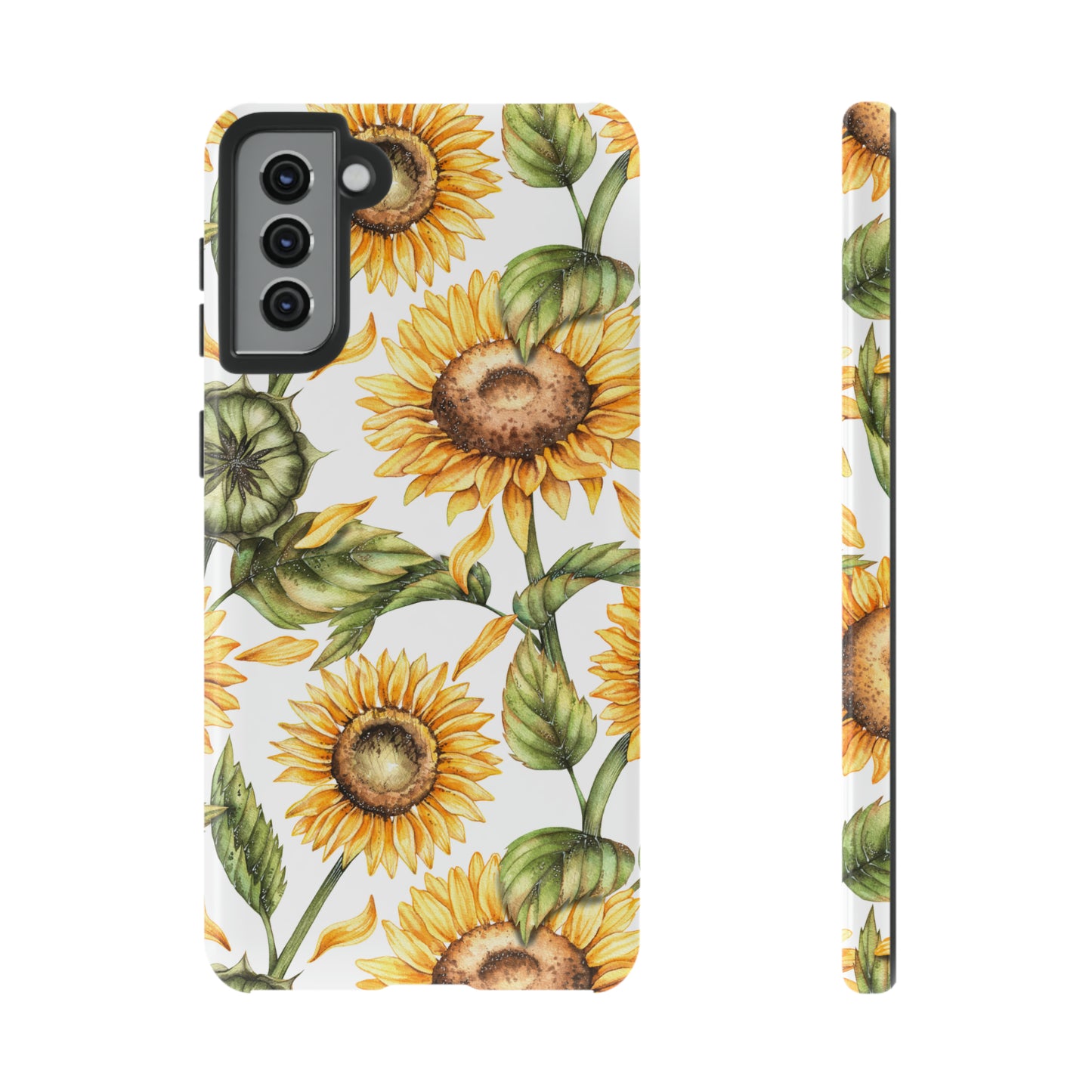 Tough Cases / Phone Case - Sunflowers with Buds