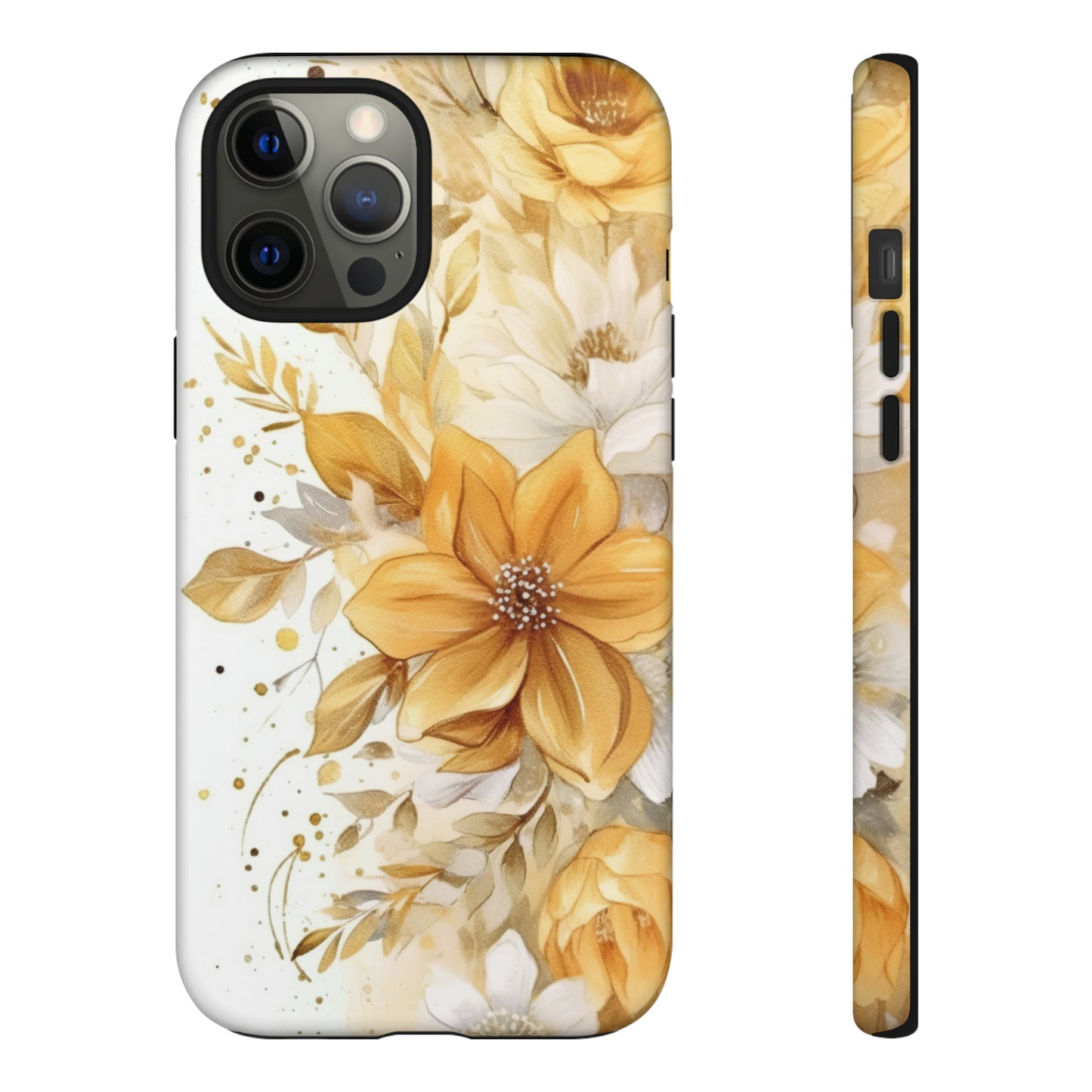 Tough Cases / Phone Case - Golden Yellow Flowers