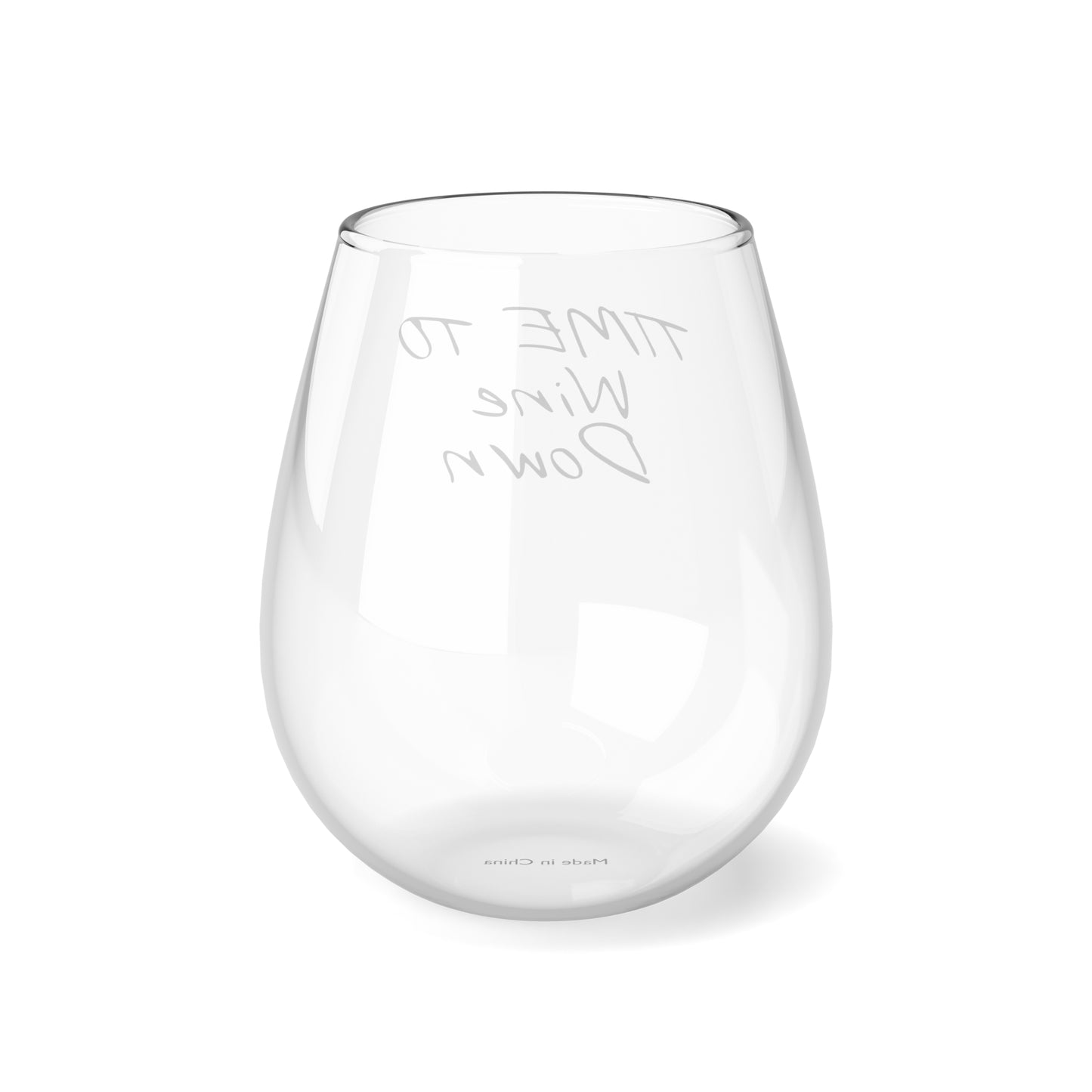 Stemless Wine Glass, 11.75oz - Wine Down