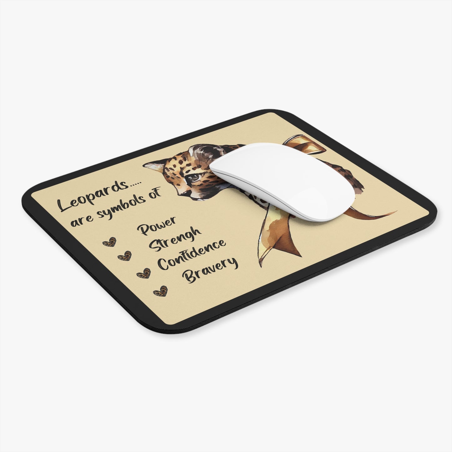 Mouse Pad (Rectangle) - Leopard