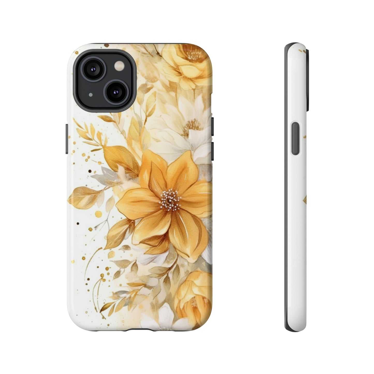 Tough Cases / Phone Case - Golden Yellow Flowers